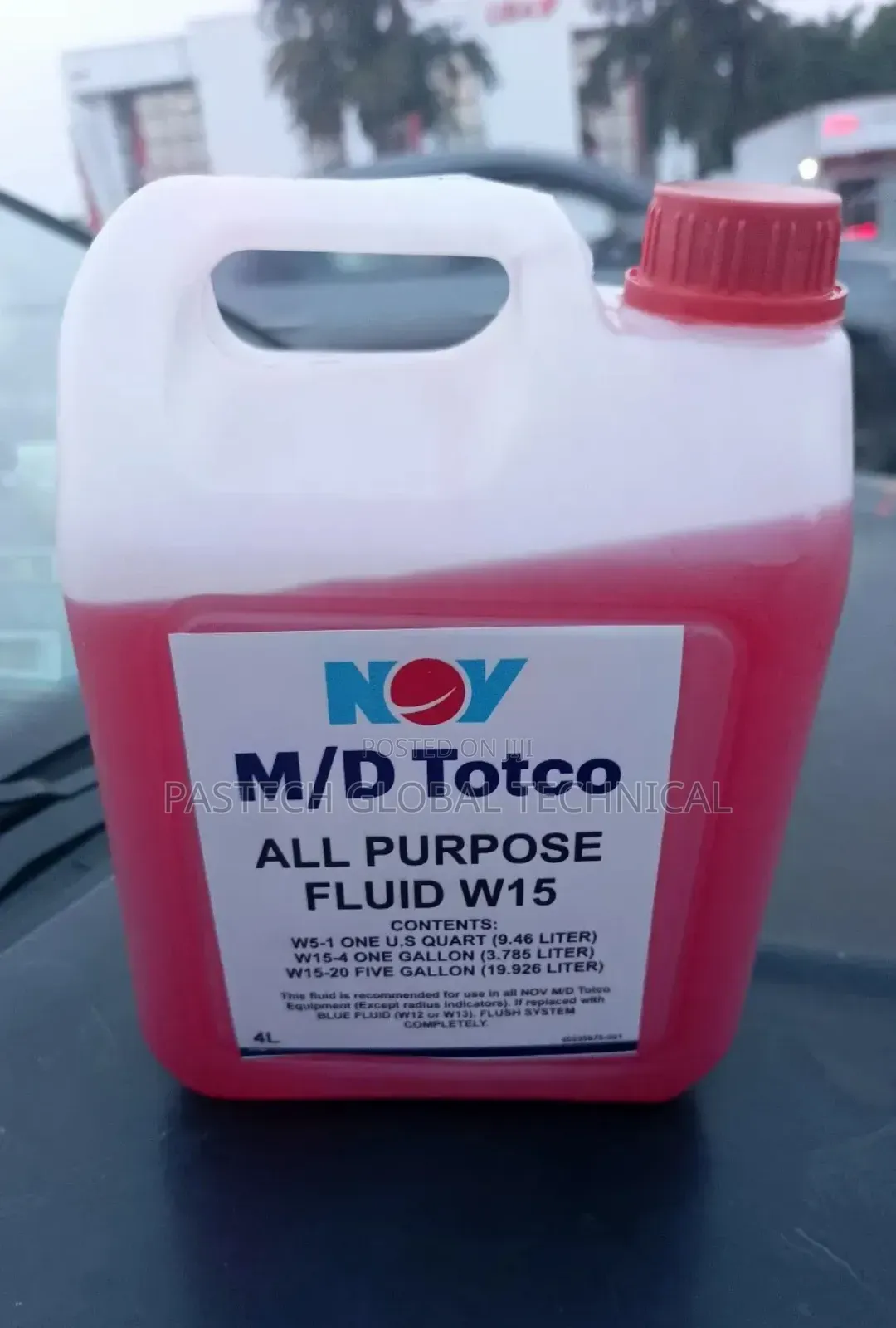 M/D Totco All Purpose Fluid
W15