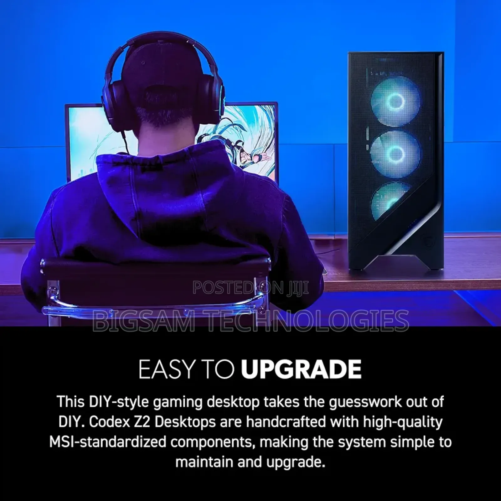 New Desktop Computer MSI Gaming 27 6QE 64GB Intel Core i9 SSD 4T