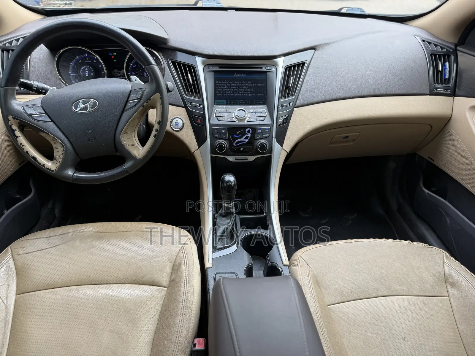 Hyundai Sonata Limited 2.0T Sedan (2.0L 4cyl 6A) 2013 Black