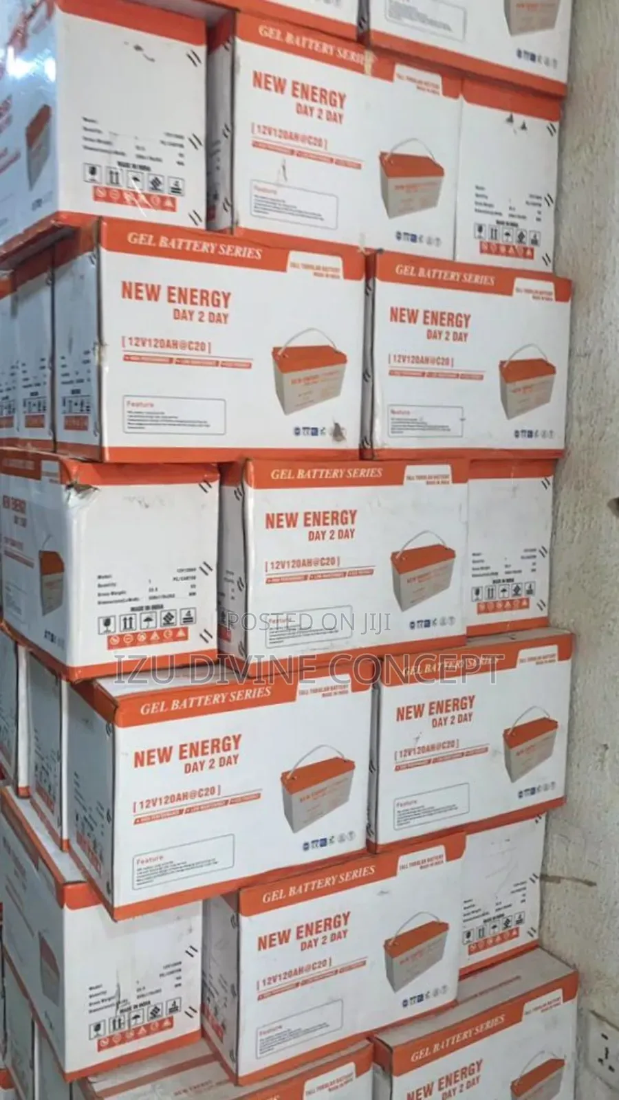 120ah New Energy Gel Battery