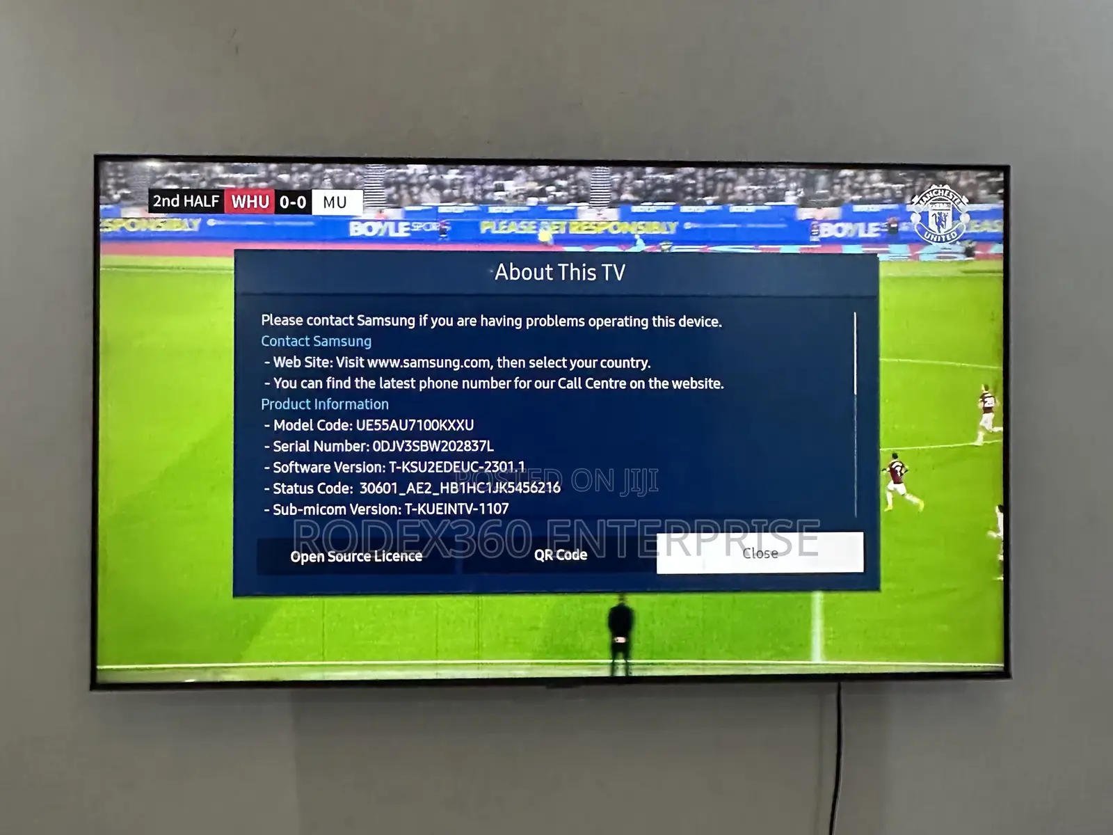 55 Inch Uk Used Samsung Smart Tv For Sale