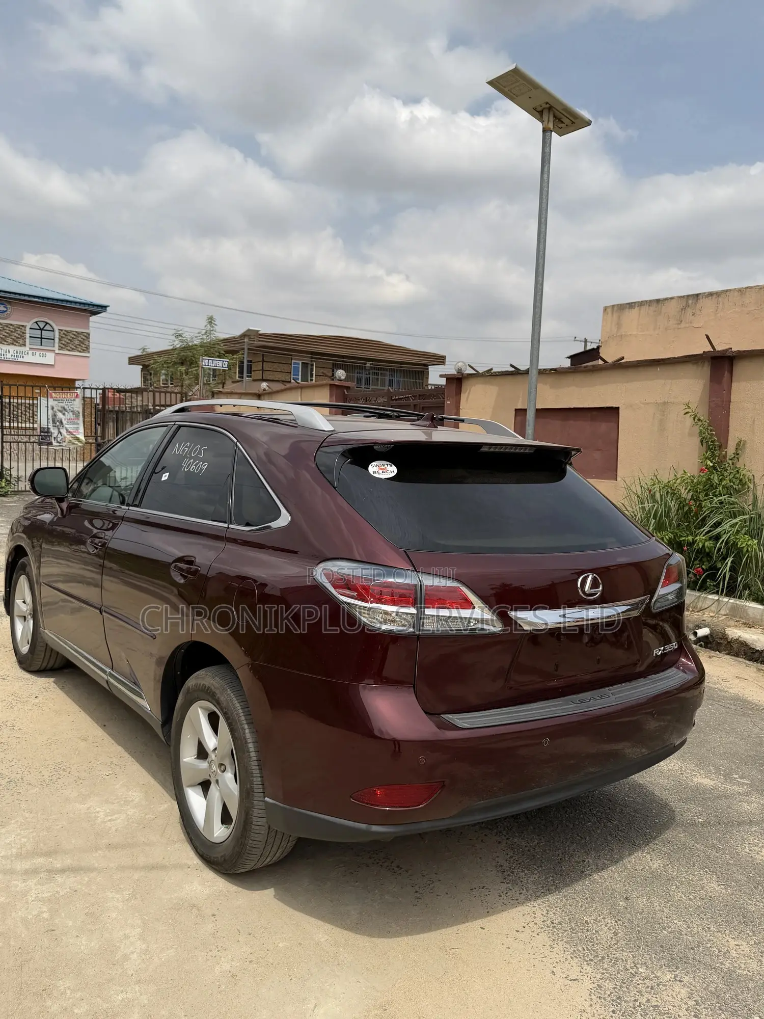 Lexus RX 2013 Burgundy