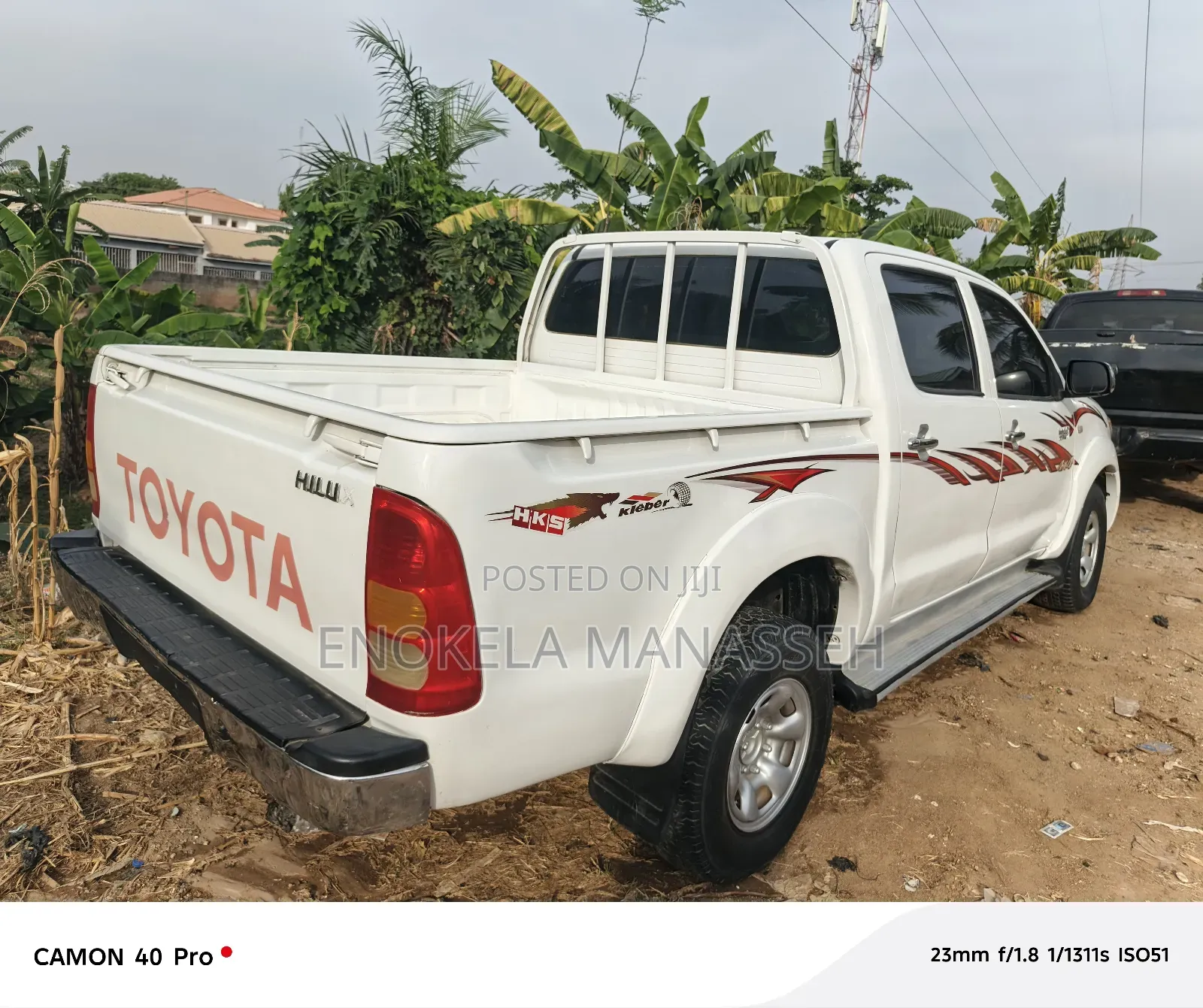 Toyota Hilux 2.0 VVT-i 2011 White