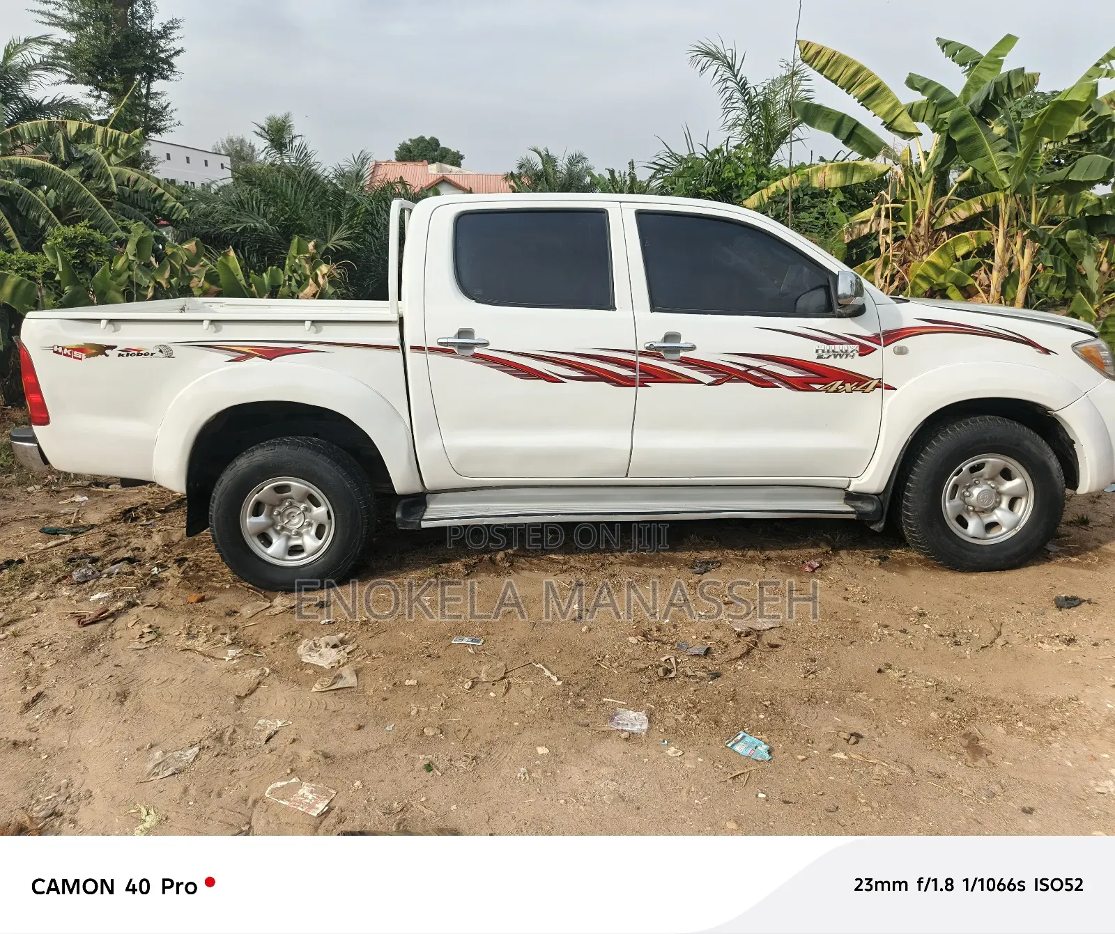 Toyota Hilux 2.0 VVT-i 2011 White
