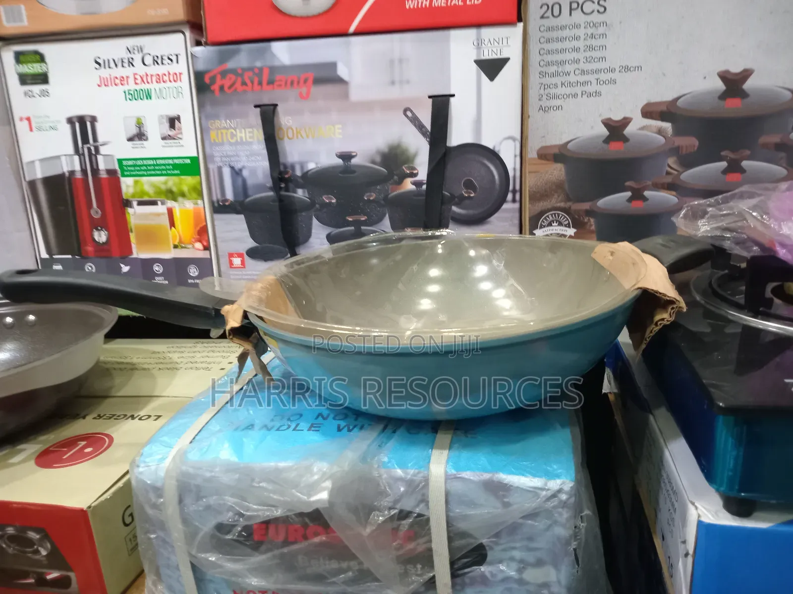 Large Thick Heavy Duty Frying Pan With Handles