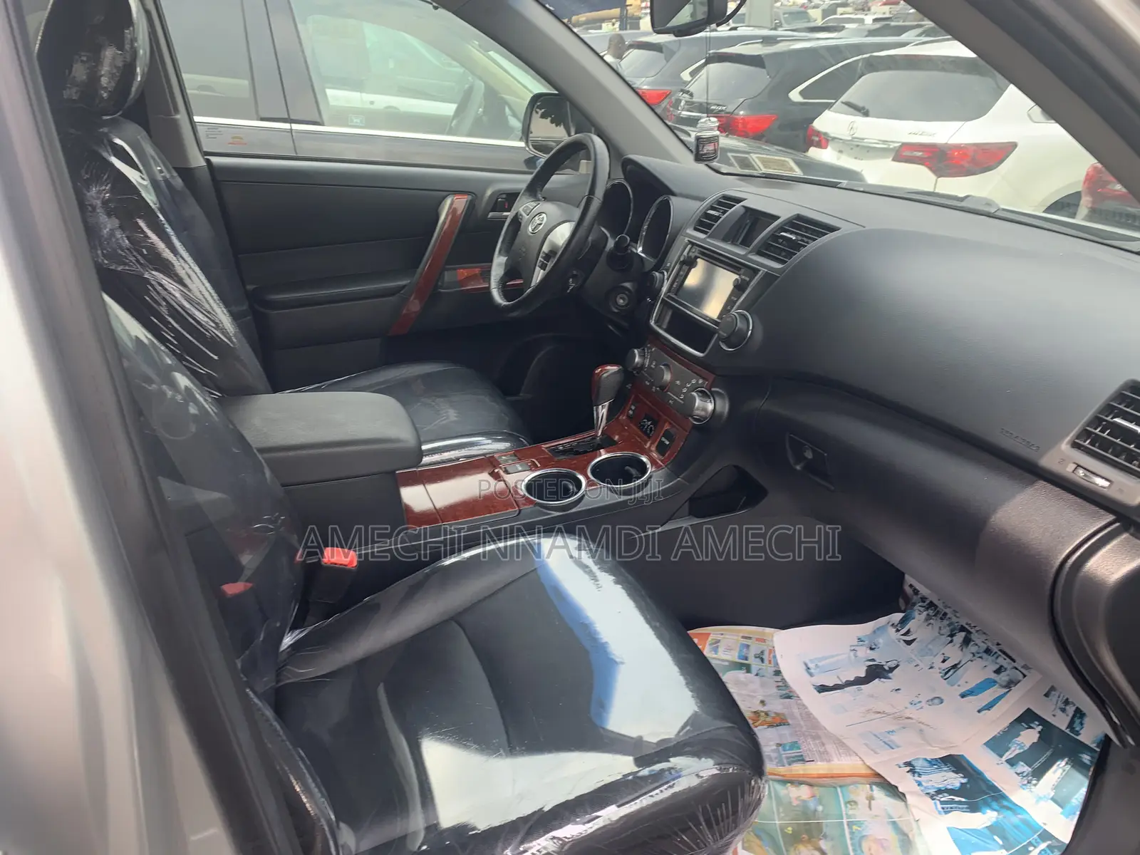 Toyota Highlander Limited 3.5l 4WD 2013 Silver