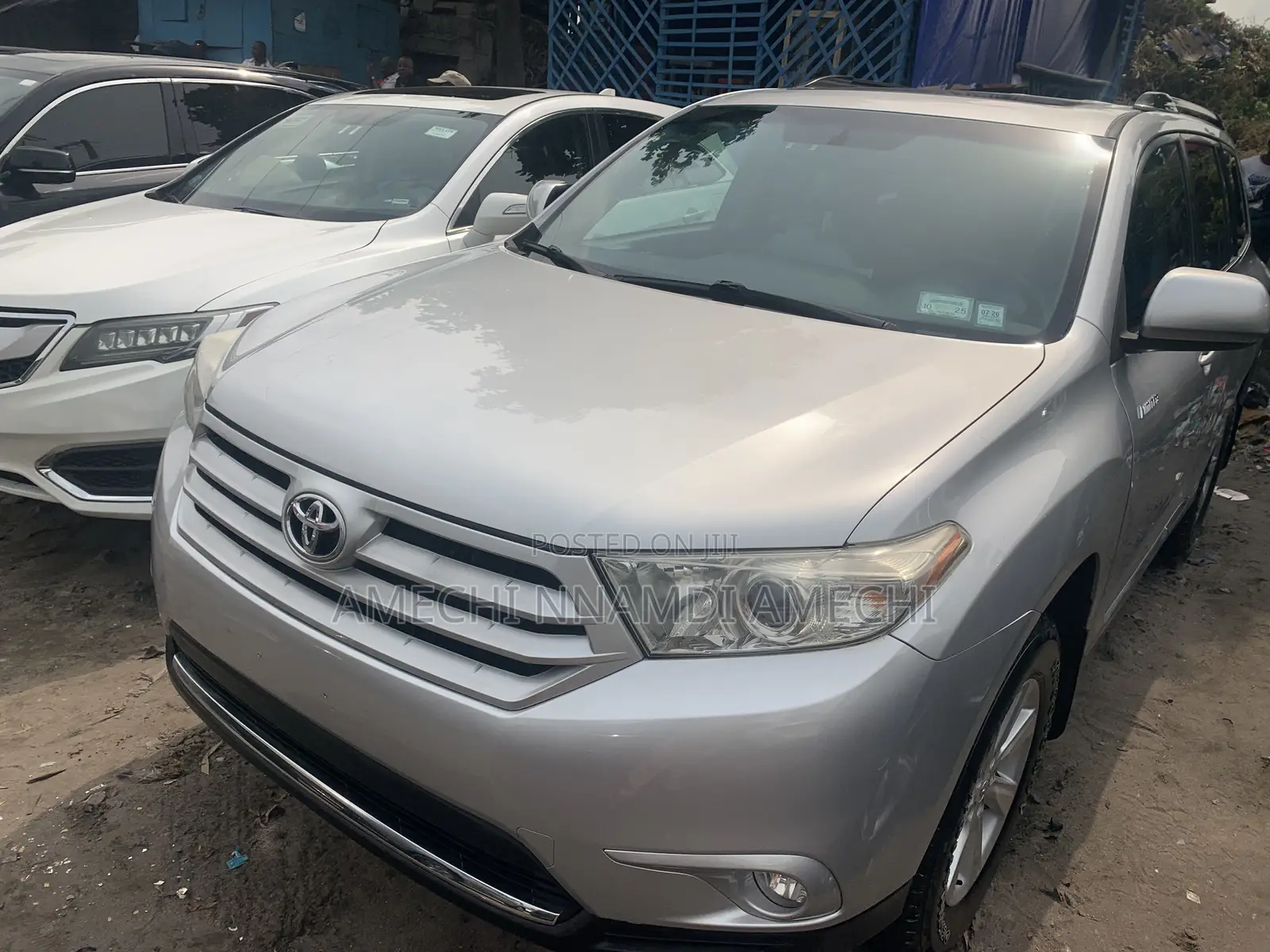 Toyota Highlander Limited 3.5l 4WD 2013 Silver