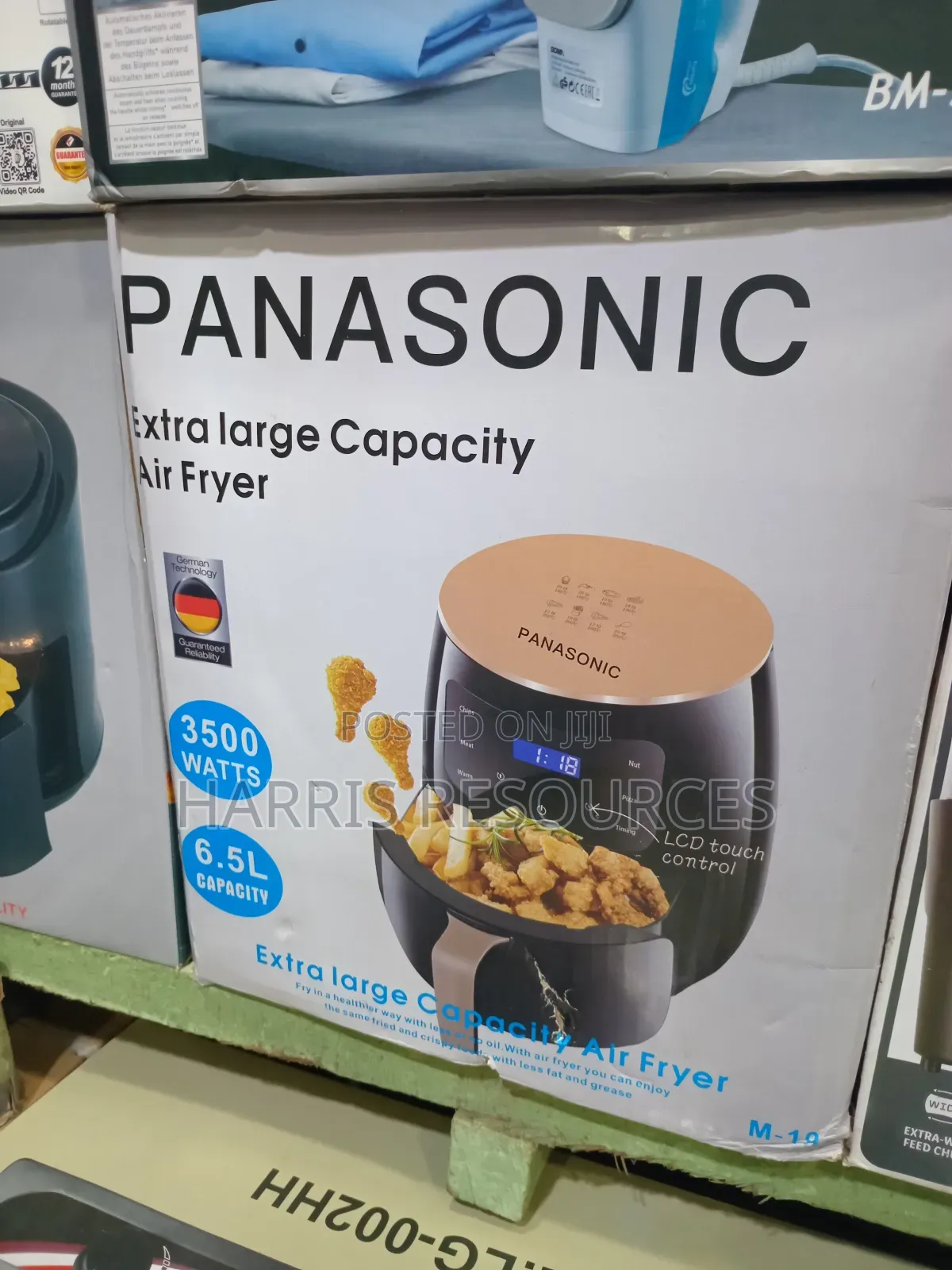 Digita Panasonic Air Fryer With 360° Heating Rotation 6.5 Litres