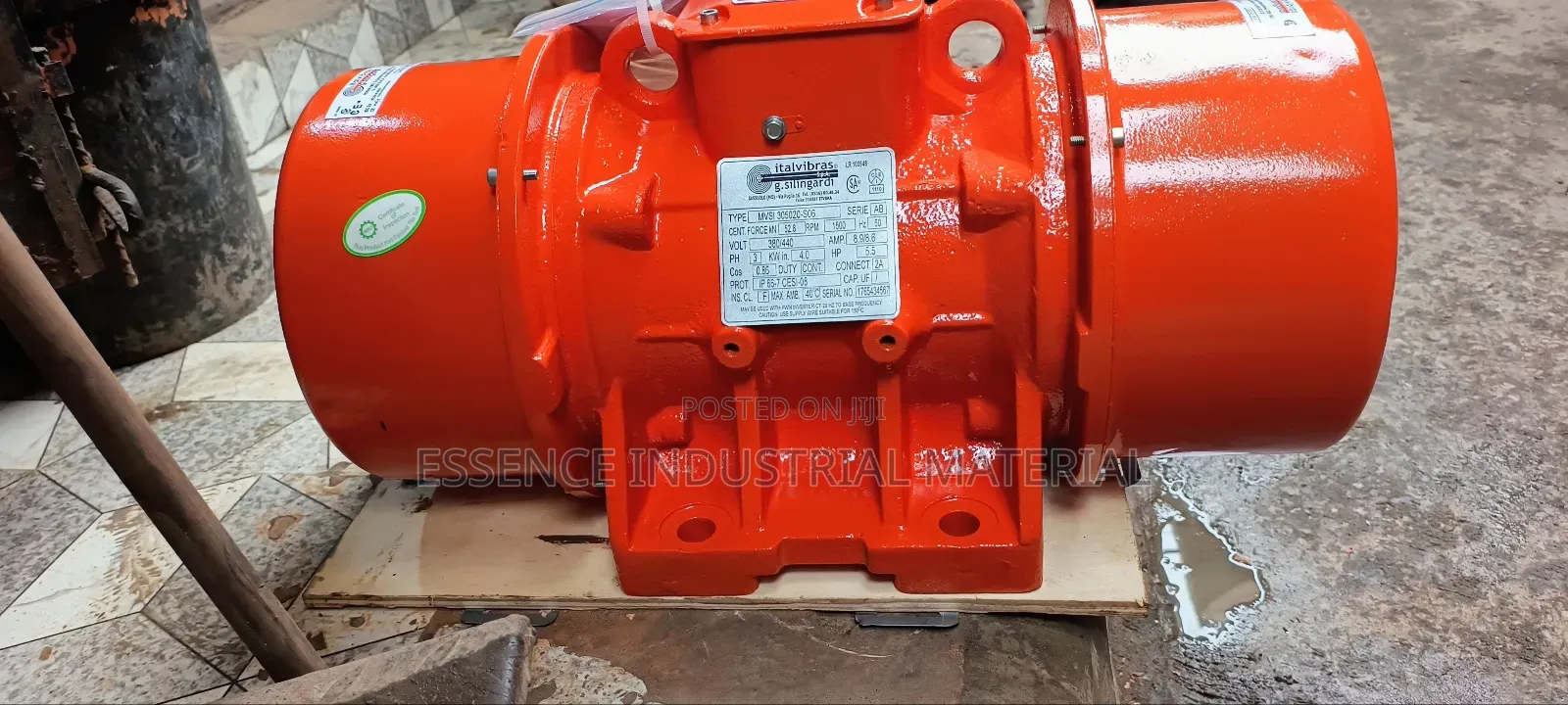Industrial Vibrating Motor 4kw 1500rpm – Italvibras Mvsi