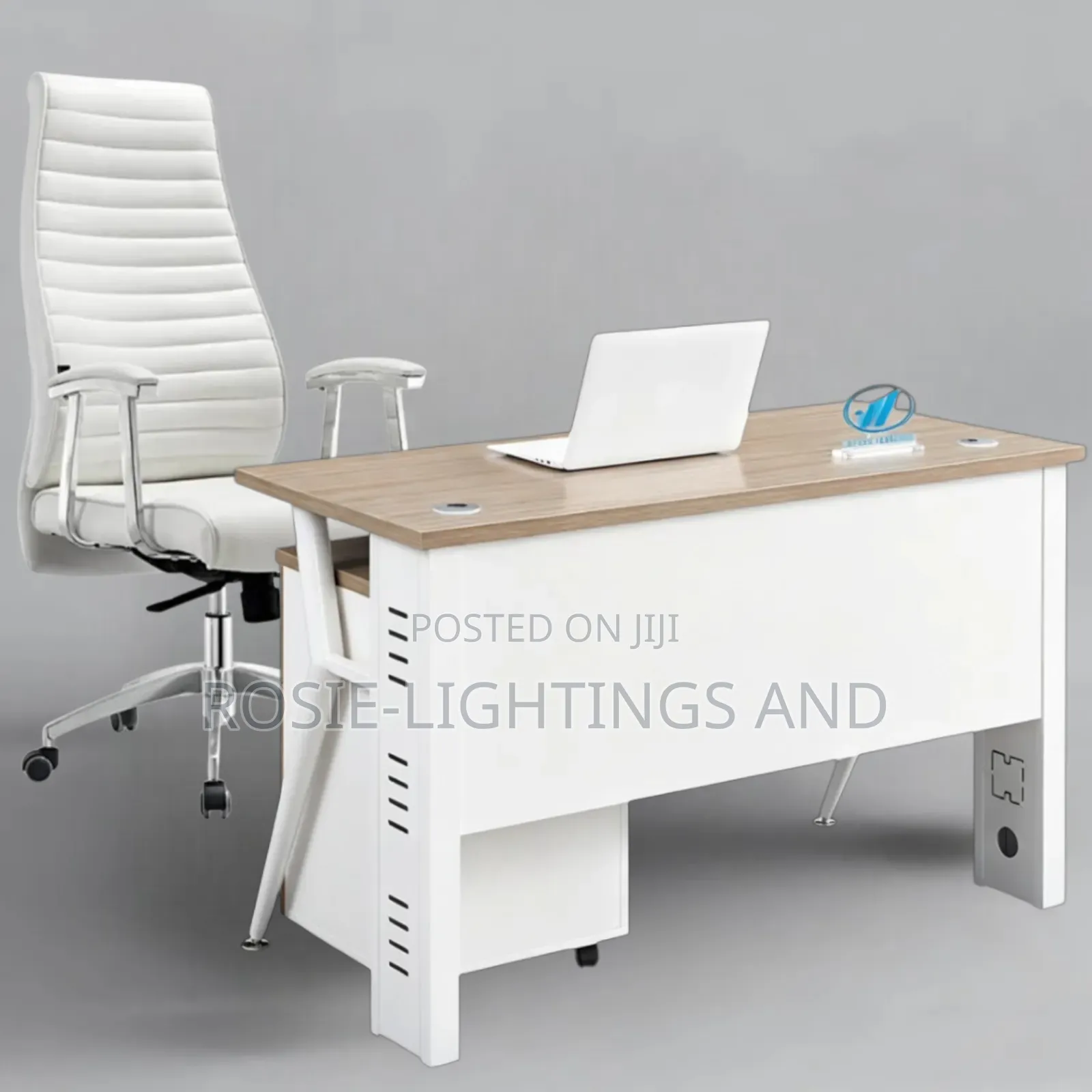 Premium Office Table and Leather Office Chair
