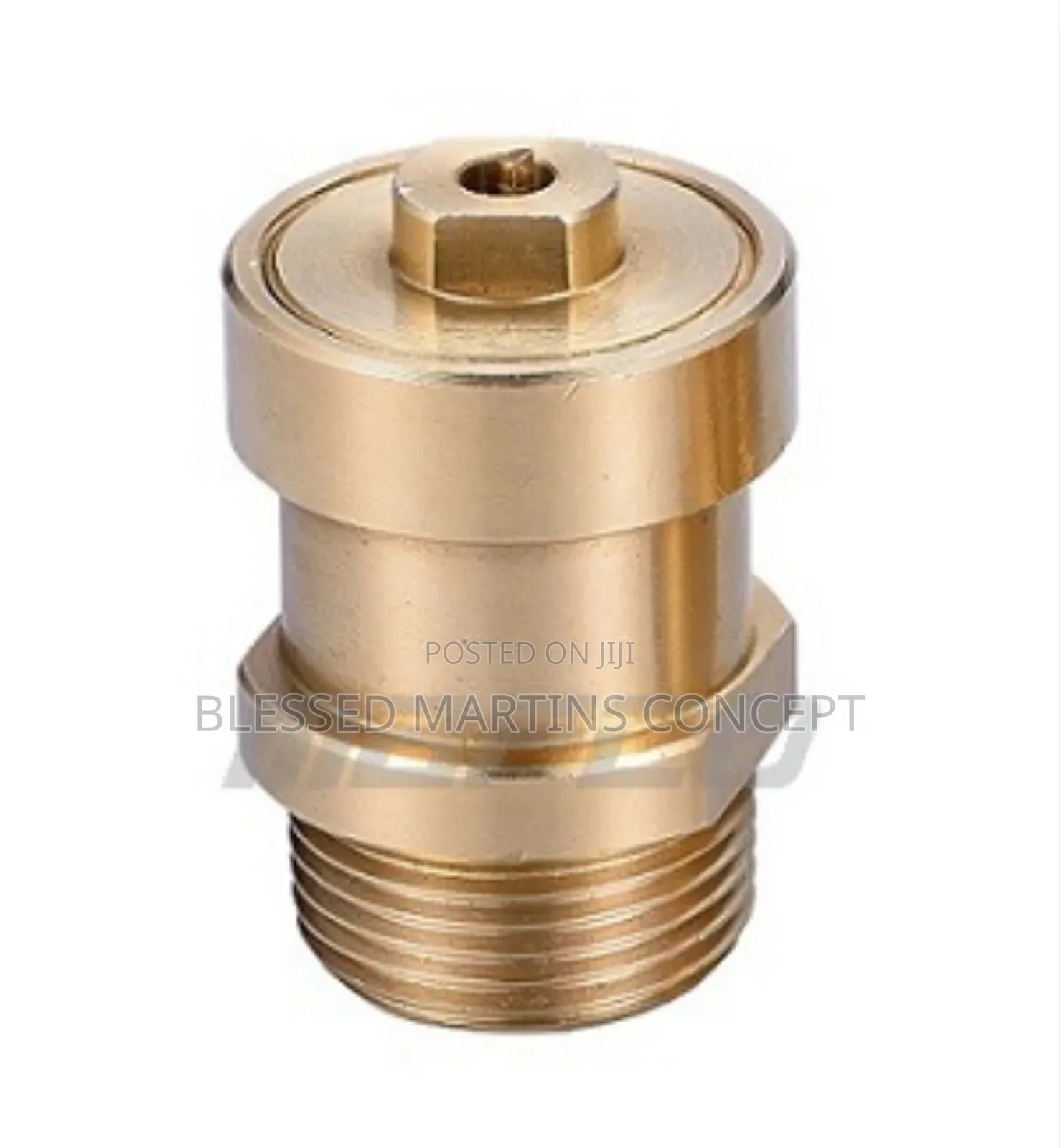 1" Brass Air Release Valve, Used in Pipping System to Vent Trapped Air