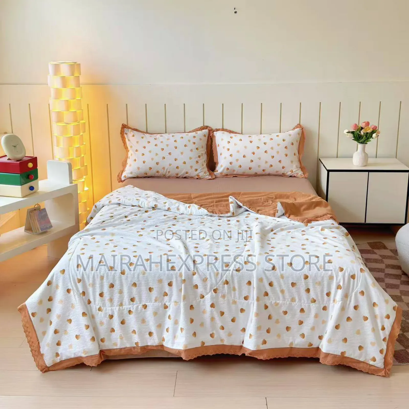 Skin-Friendly Quilt Cover/Duvet Covers, With 2 Pillow Cases. T361