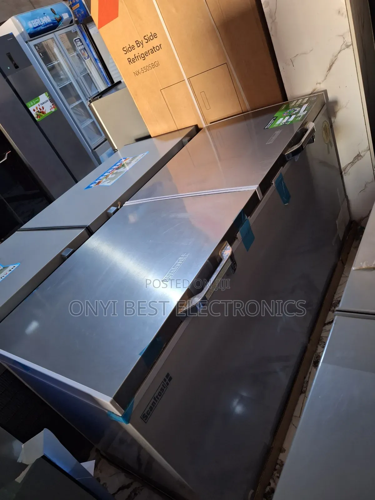 Scanfrost 500 Liters Inverter Double Door Chest Freezer | Sfl500inv