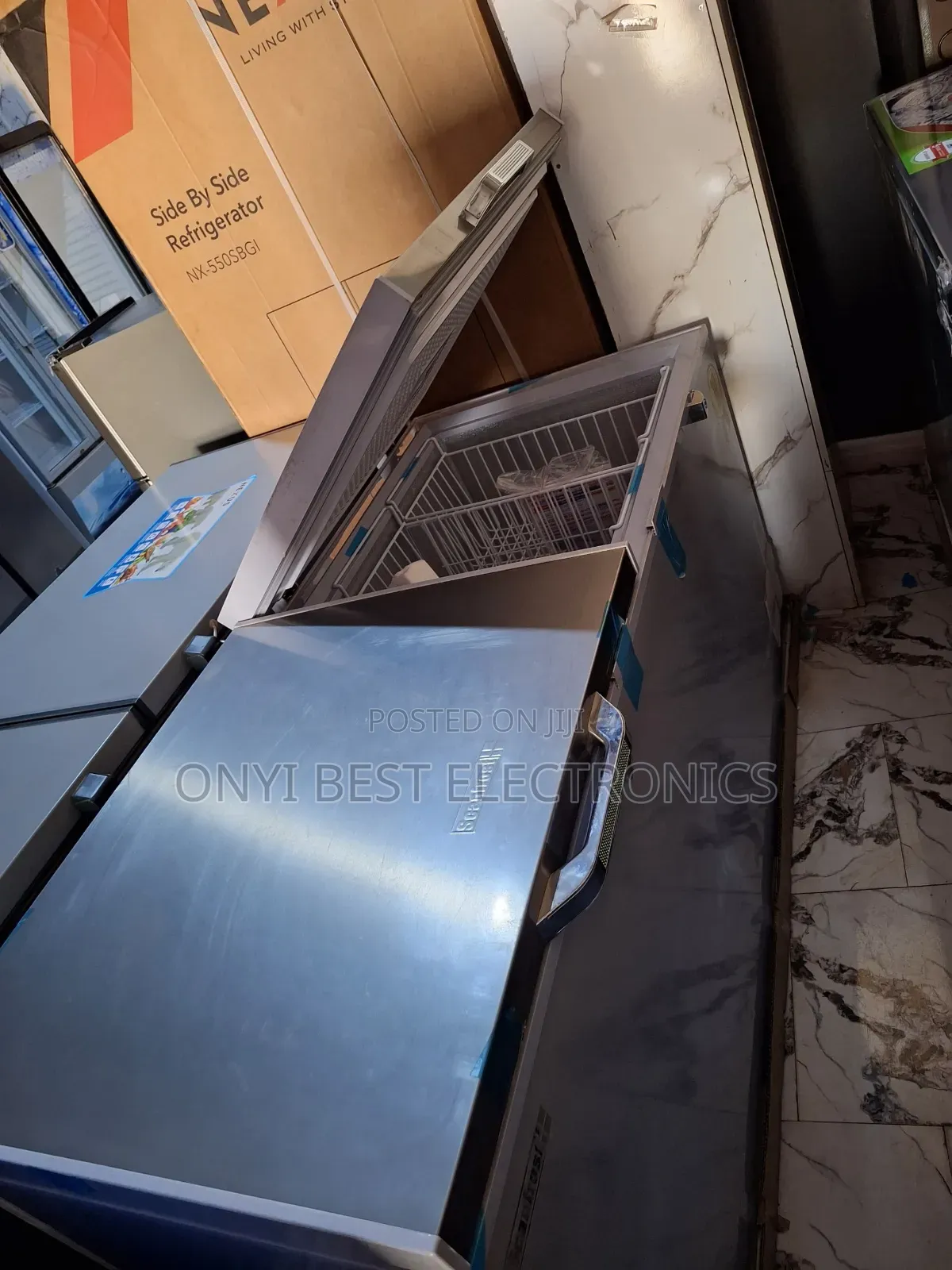 Scanfrost 500 Liters Inverter Double Door Chest Freezer | Sfl500inv