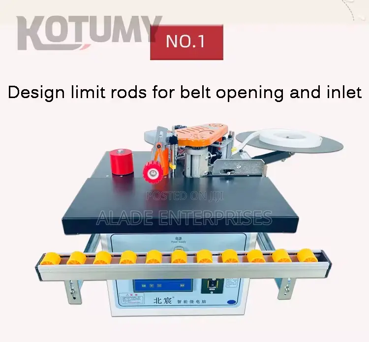 220v Double Side Gluing Woodworking Edge Bander With Table