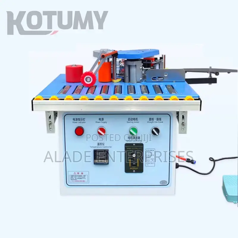 220v Double Side Gluing Woodworking Edge Bander With Table