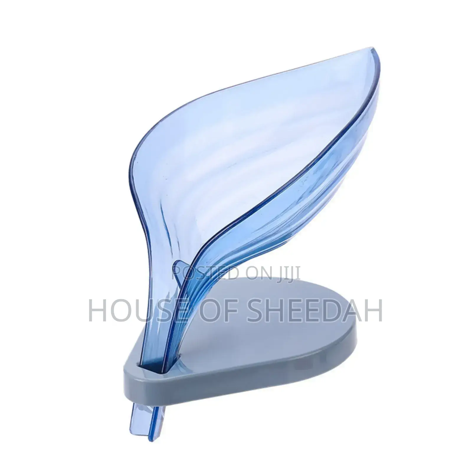 Punch Free -Draining, Leaf-Shaped Soap Dish