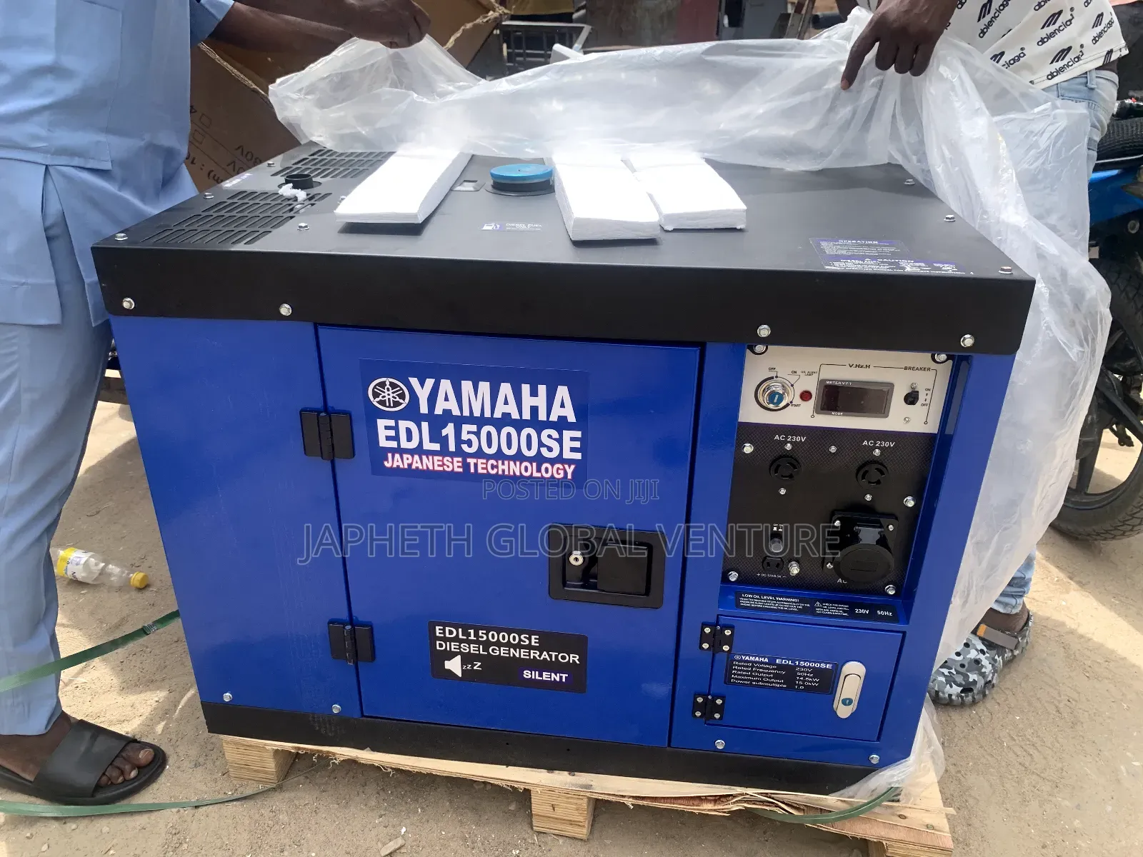 Energy-Efficient Yamaha Power Soundproof Generator