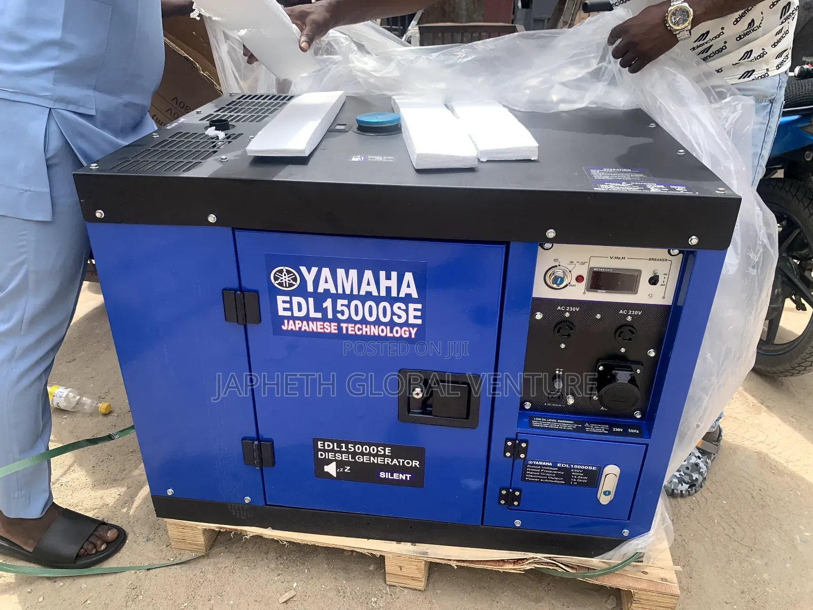 Energy-Efficient Yamaha Power Soundproof Generator