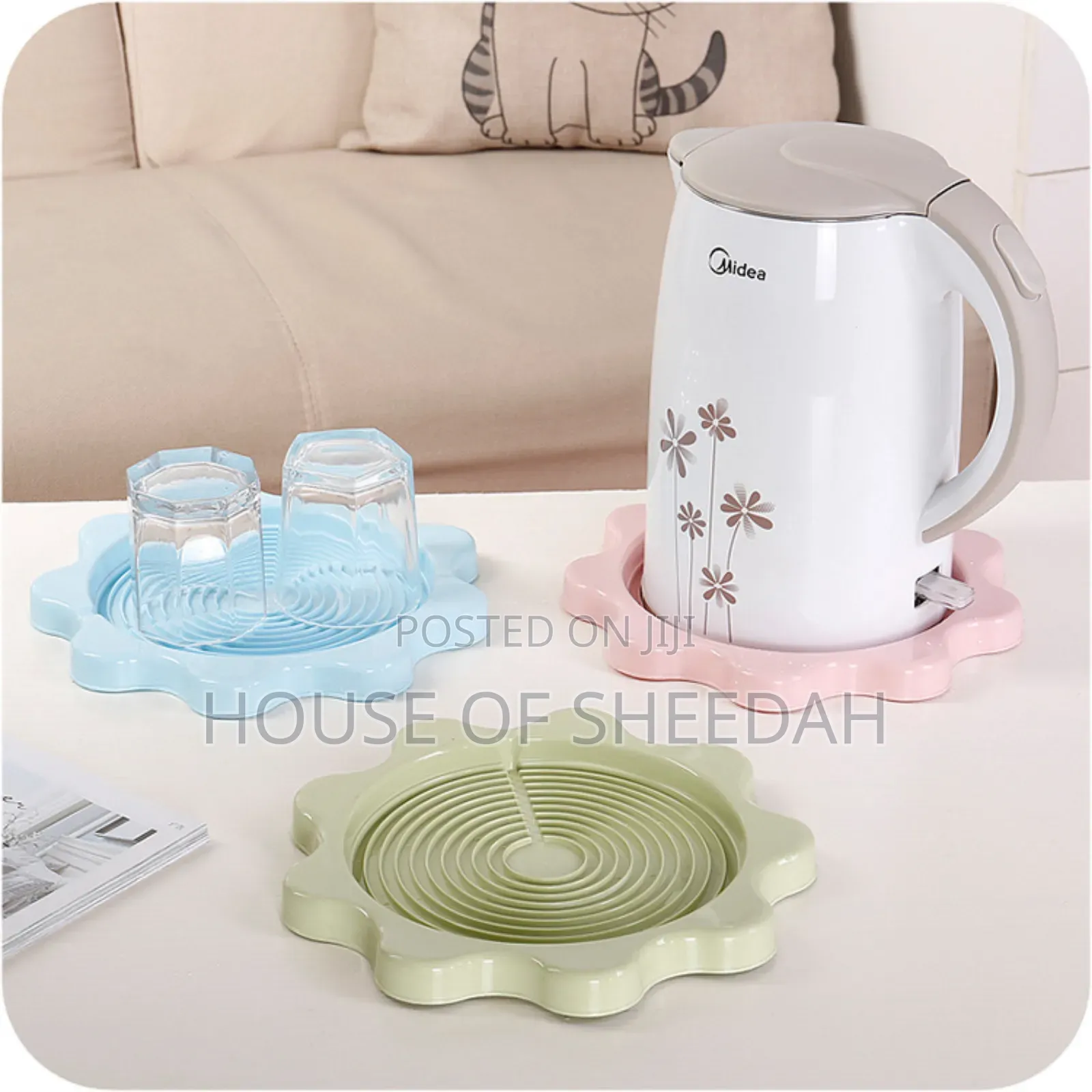 Hot Water Kettle Heat Insulation Mat/Coaster