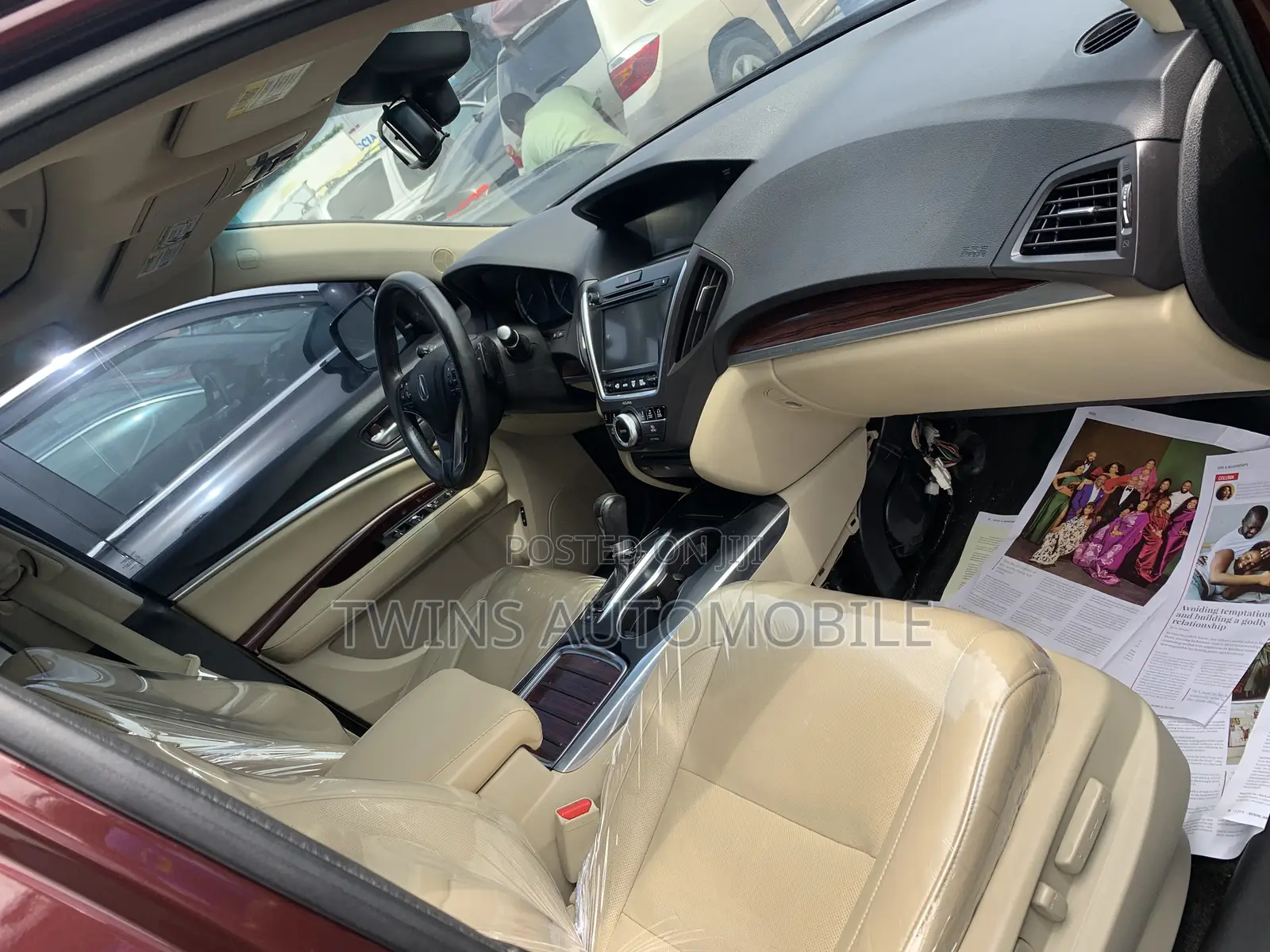 Acura MDX Advance and Entertainment Packages 4dr SUV (3.5L 6cyl 6A) Red