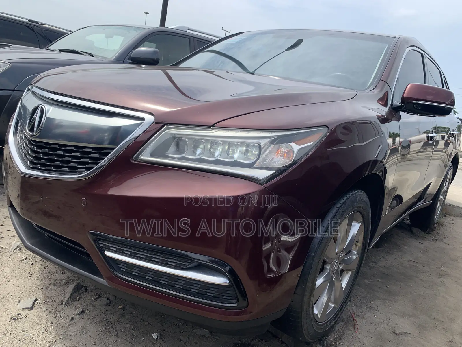 Acura MDX Advance and Entertainment Packages 4dr SUV (3.5L 6cyl 6A) Red