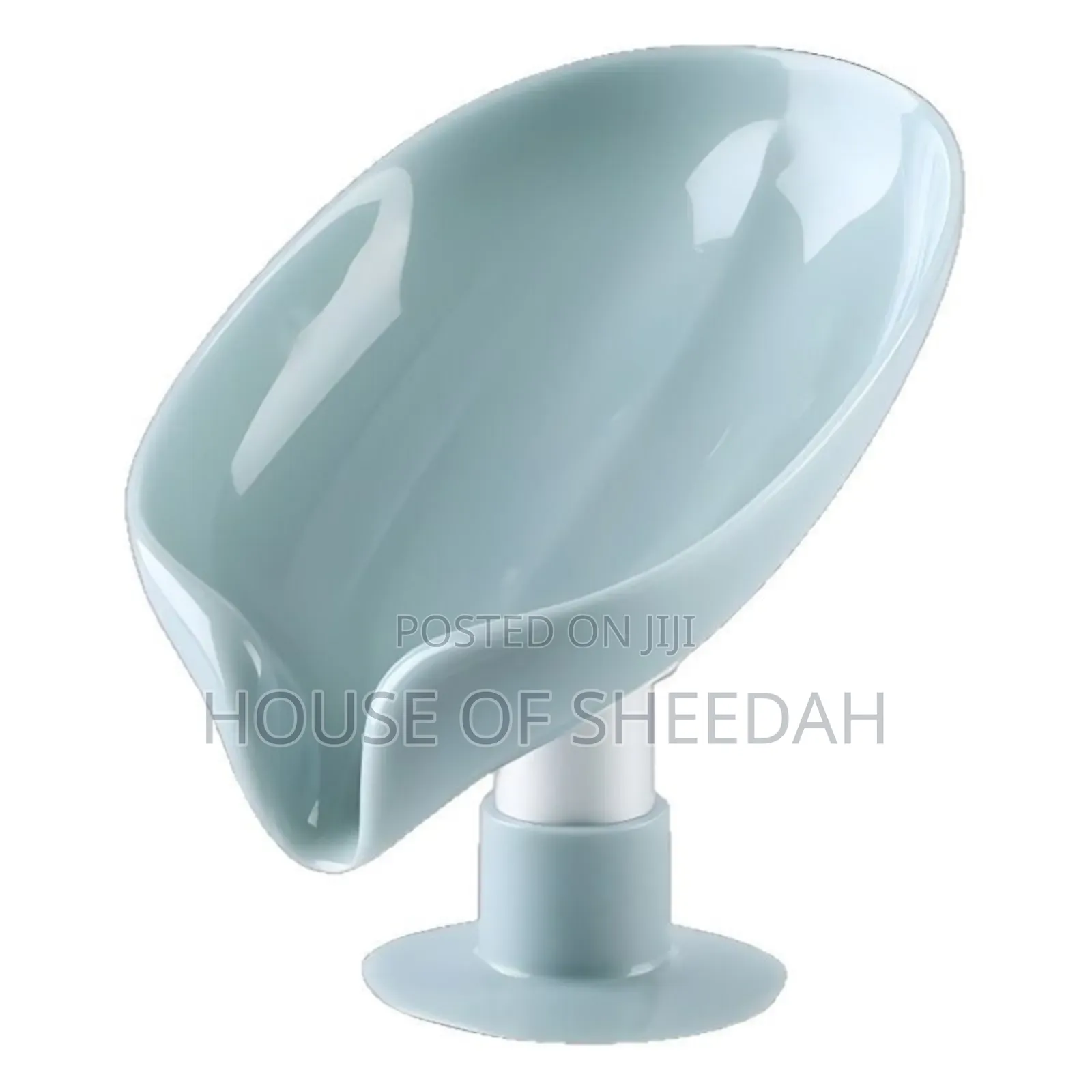 Leaf-Shaped Soap Holder With a Suction Cup Base 3pcs