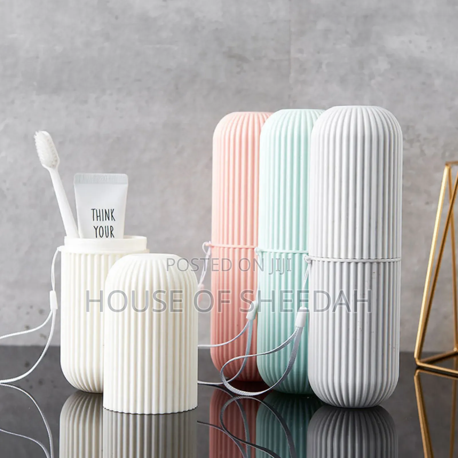 Portable Travel Toothbrush Case