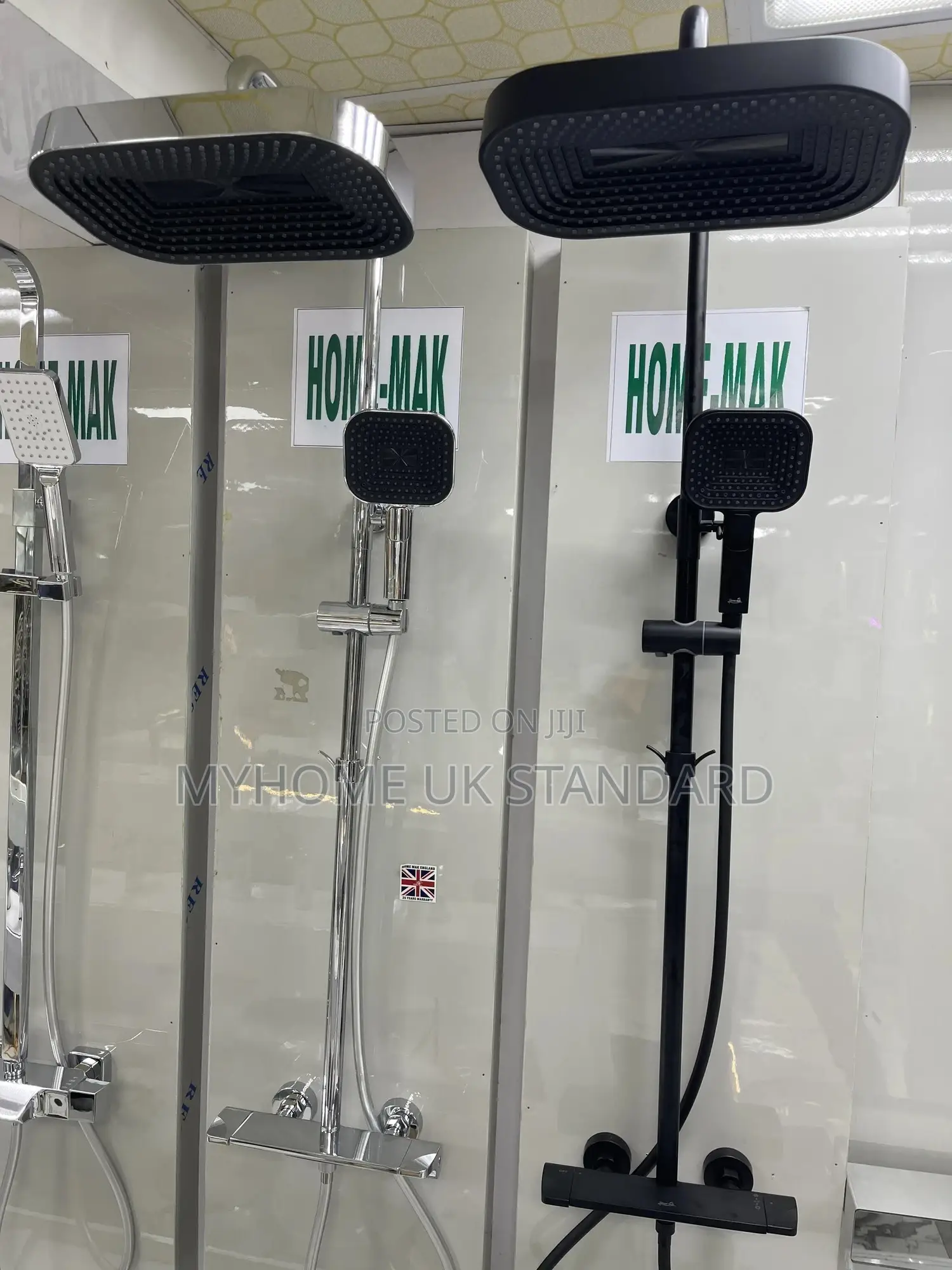 Pure England Thermostatic Standing Shower