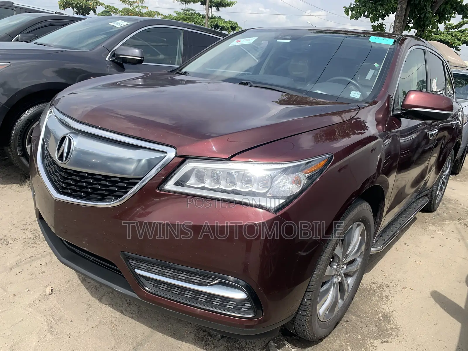 Acura MDX SH 4dr SUV AWD (3.5L 6cyl 9A) 2016 Burgundy
