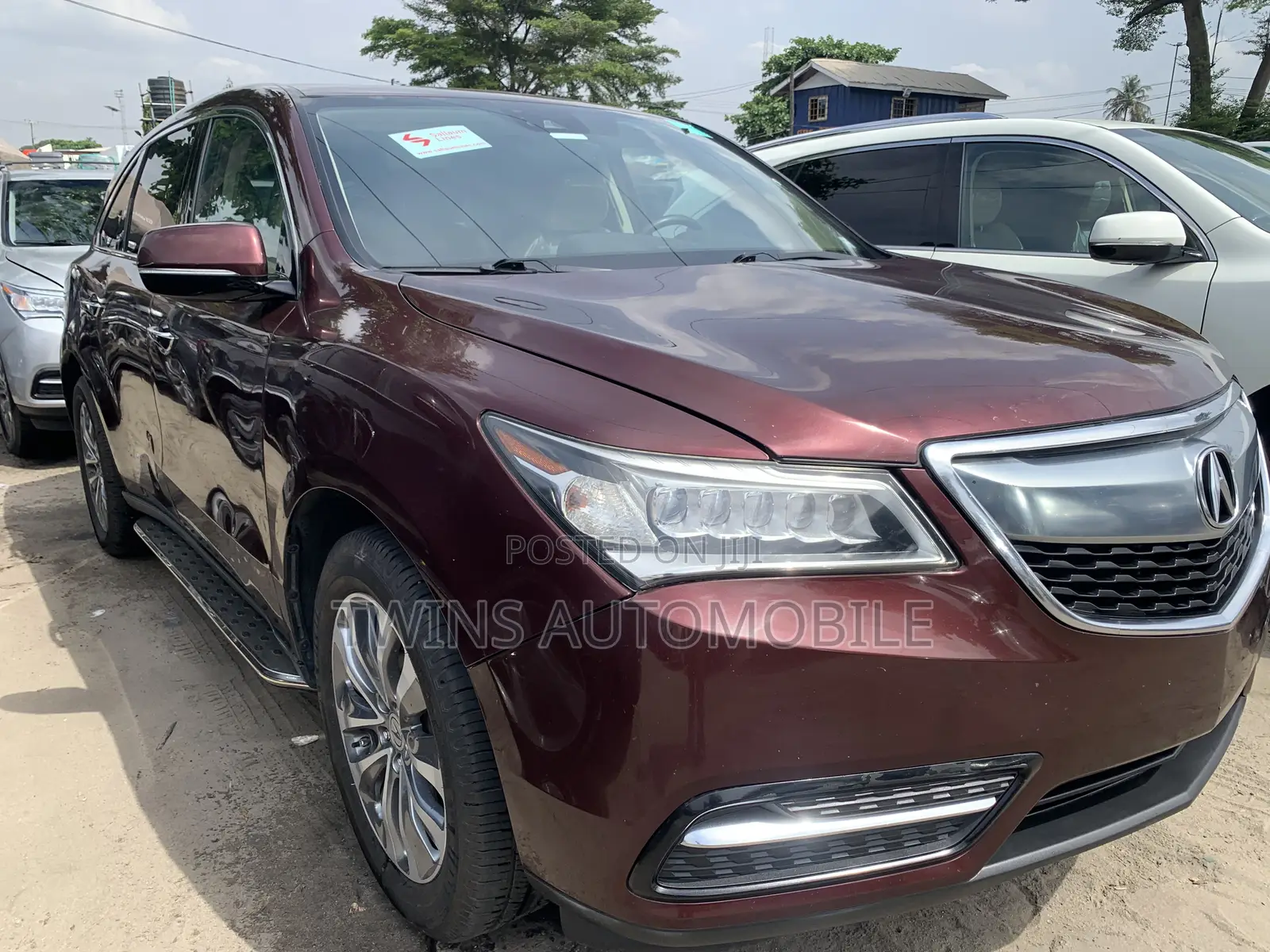 Acura MDX SH 4dr SUV AWD (3.5L 6cyl 9A) 2016 Burgundy