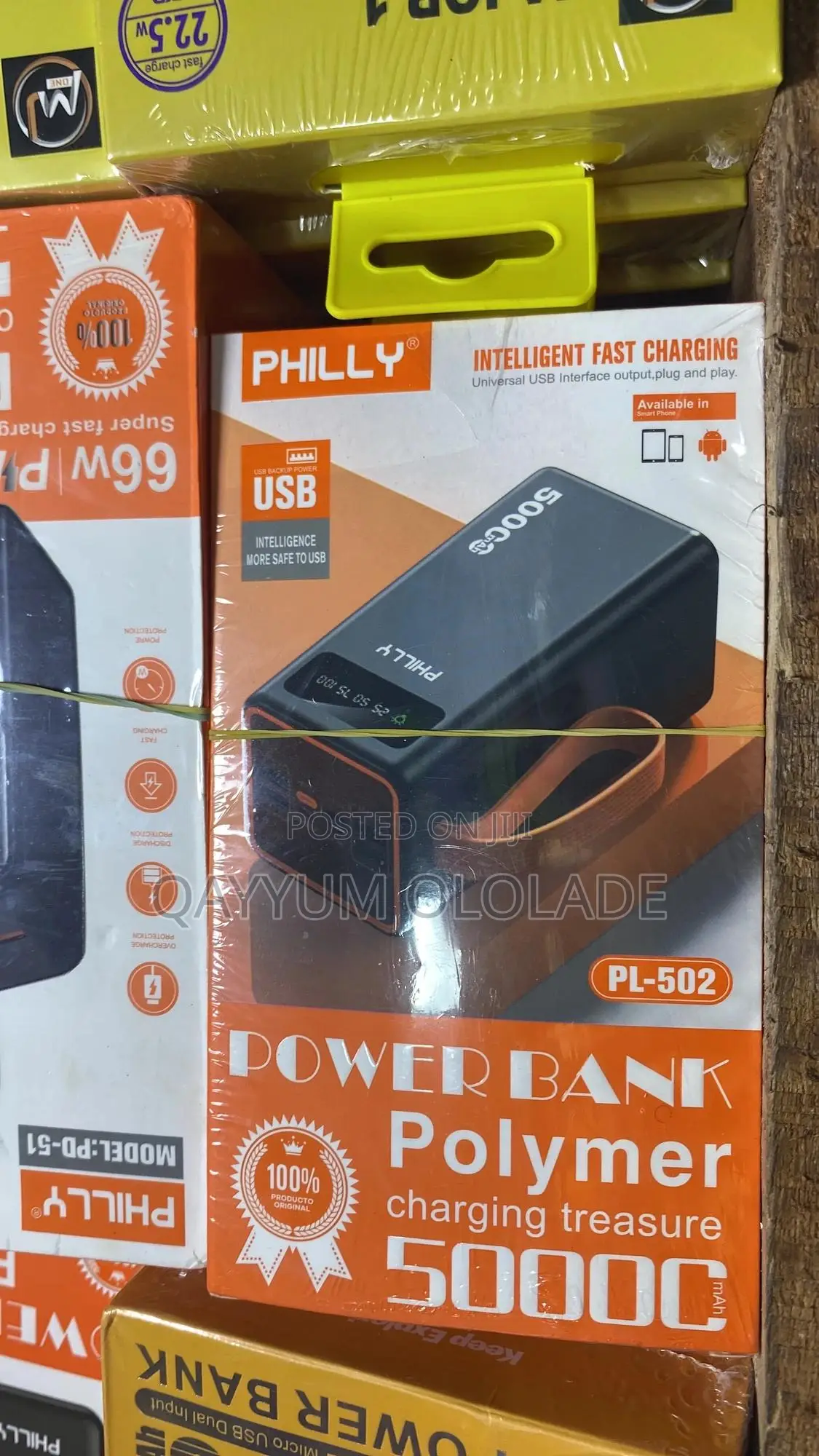 Original 50,000mah Power Bank – Fast Charging | Brand New