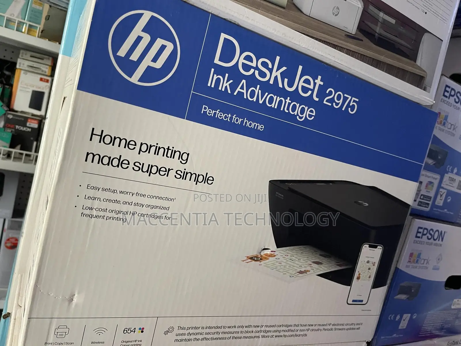 Hp Deskjet Ink Advantage 2975 All-in-One Printer (A24j2c)