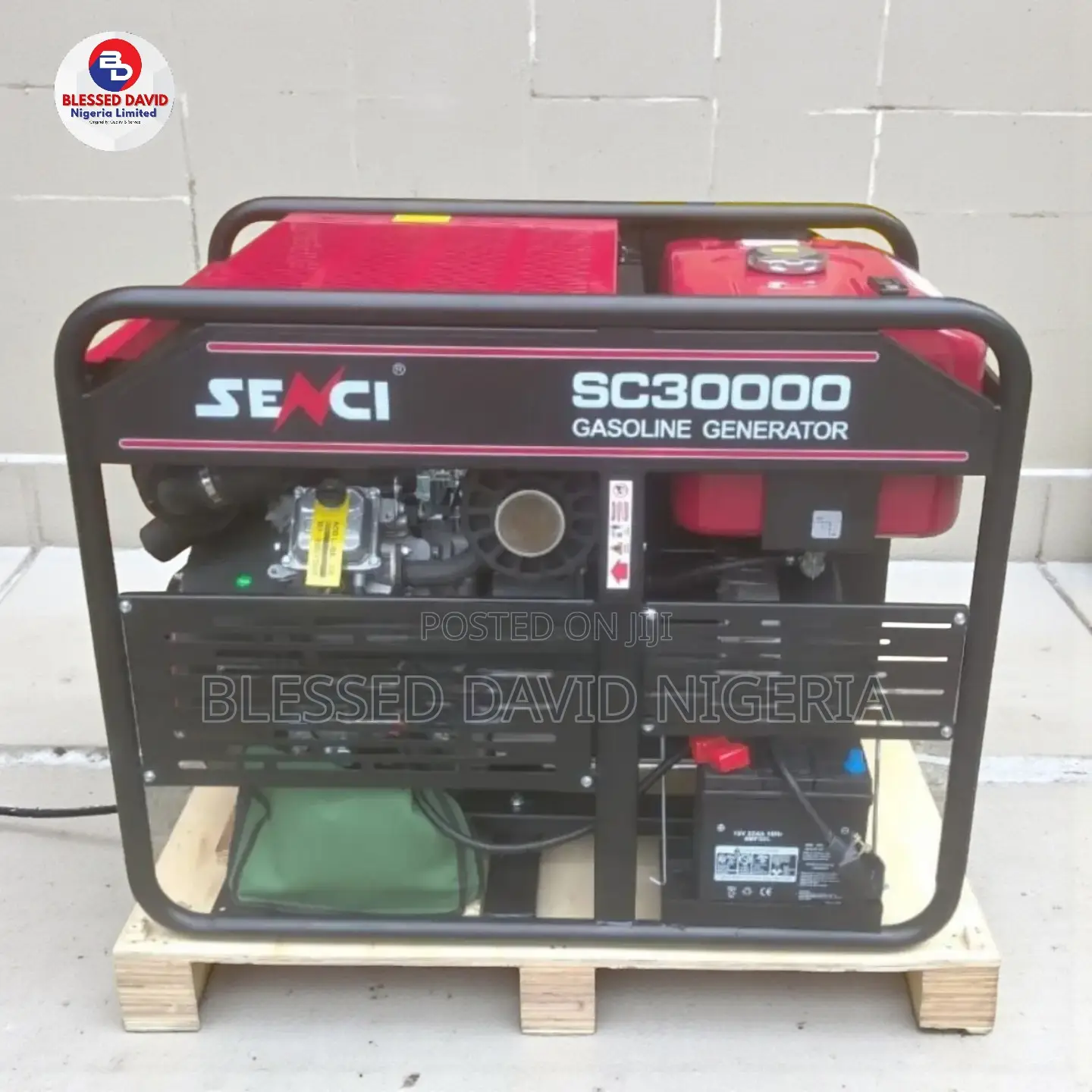 Senci Sc30000 21.5kva Heavy Duty Dual Cylinder Petrol Generator