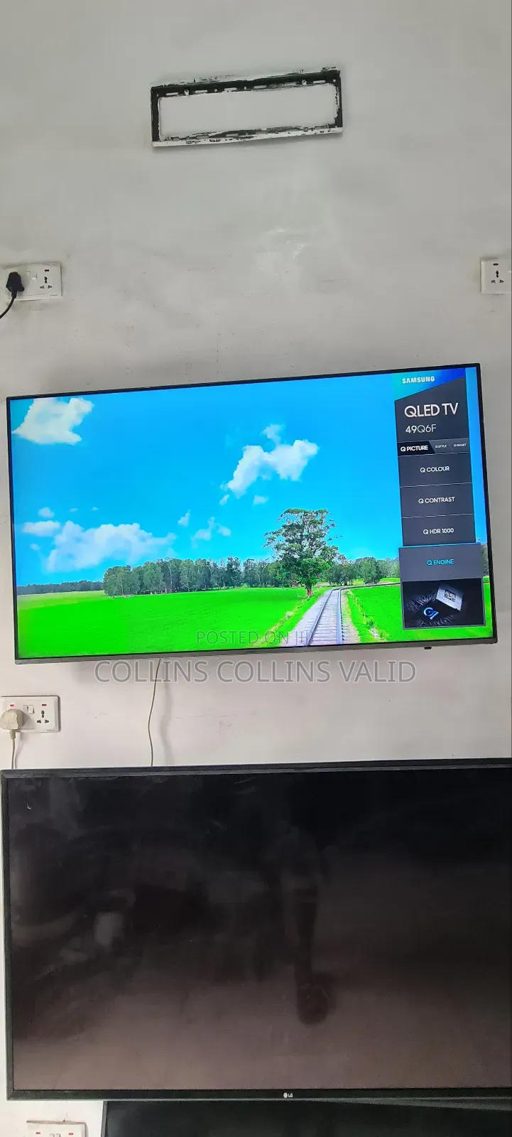 50 Inches Qled Samsung Full Smart Frameless