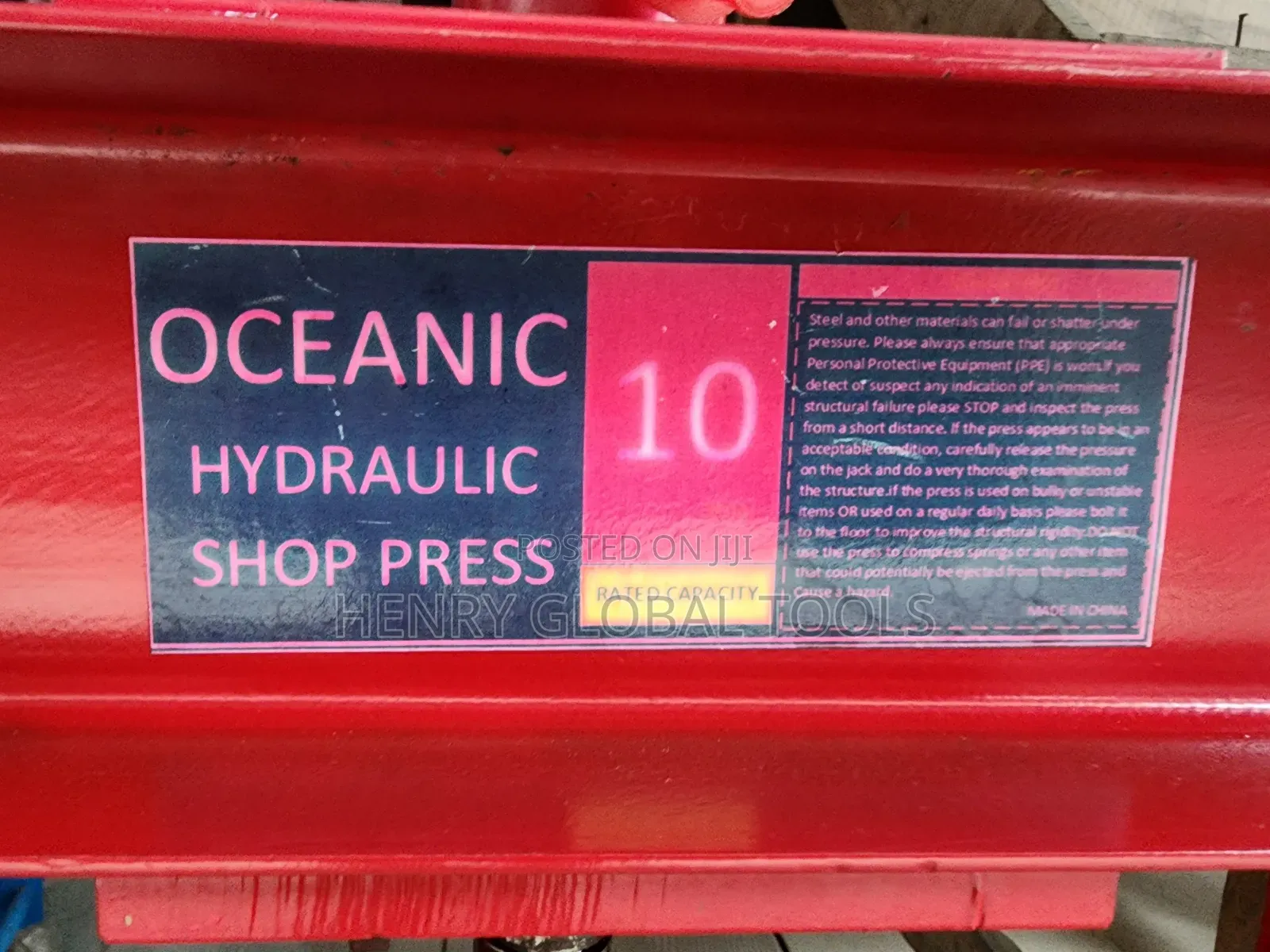 10ton Heavy Duty Shop Press