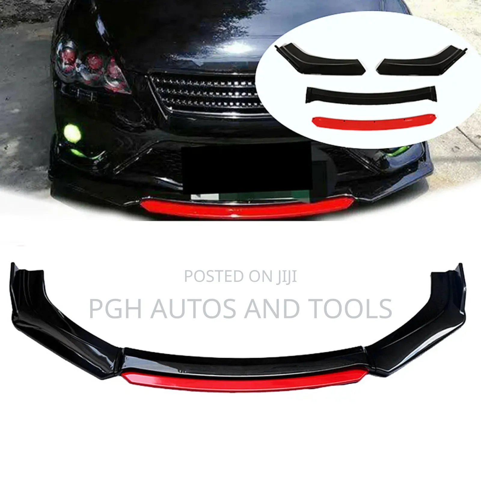 Universal Car Front Bumper Lip Kit