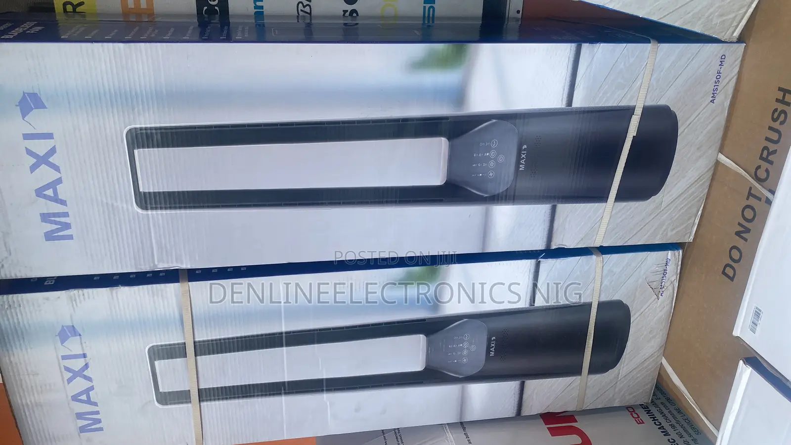 Brand New Maxi Bladeless Fan Blade Less Cool Breeze Standing G Fan