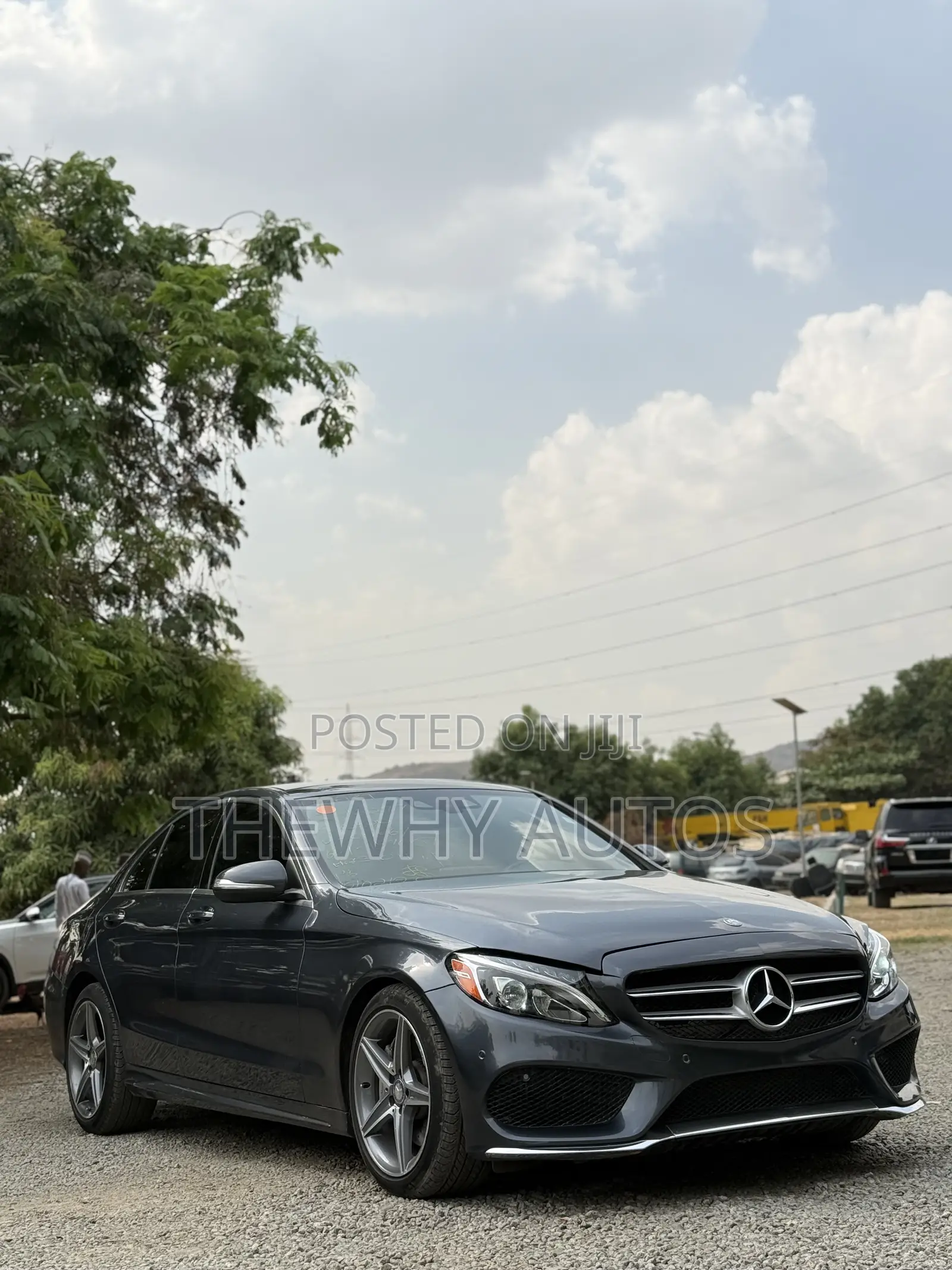 Mercedes-Benz C400 4Matic AWD Sedan (3.0L V6 7A) 2015 Gray