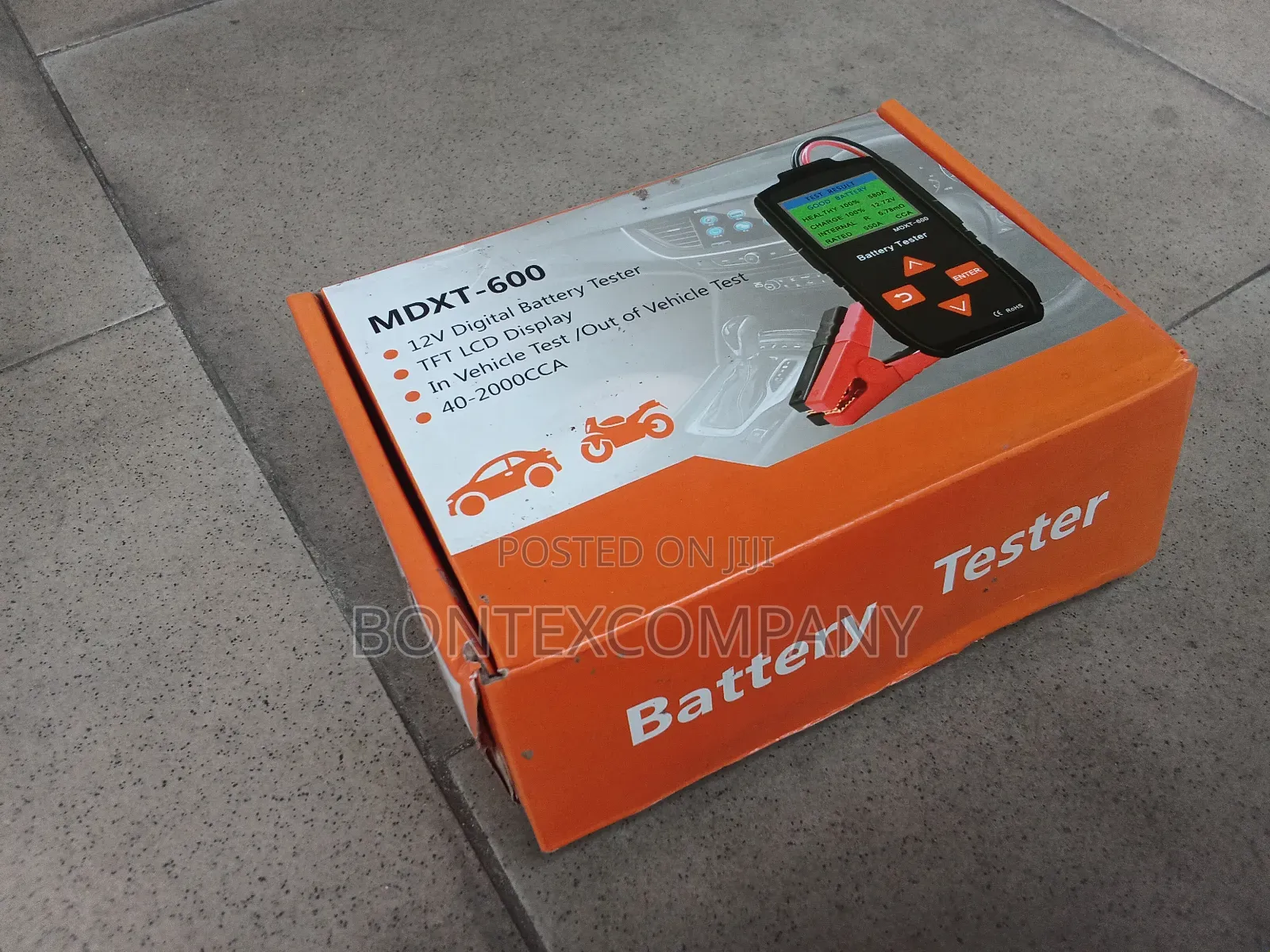 Mdxt-600 12v Digital Battery Tester