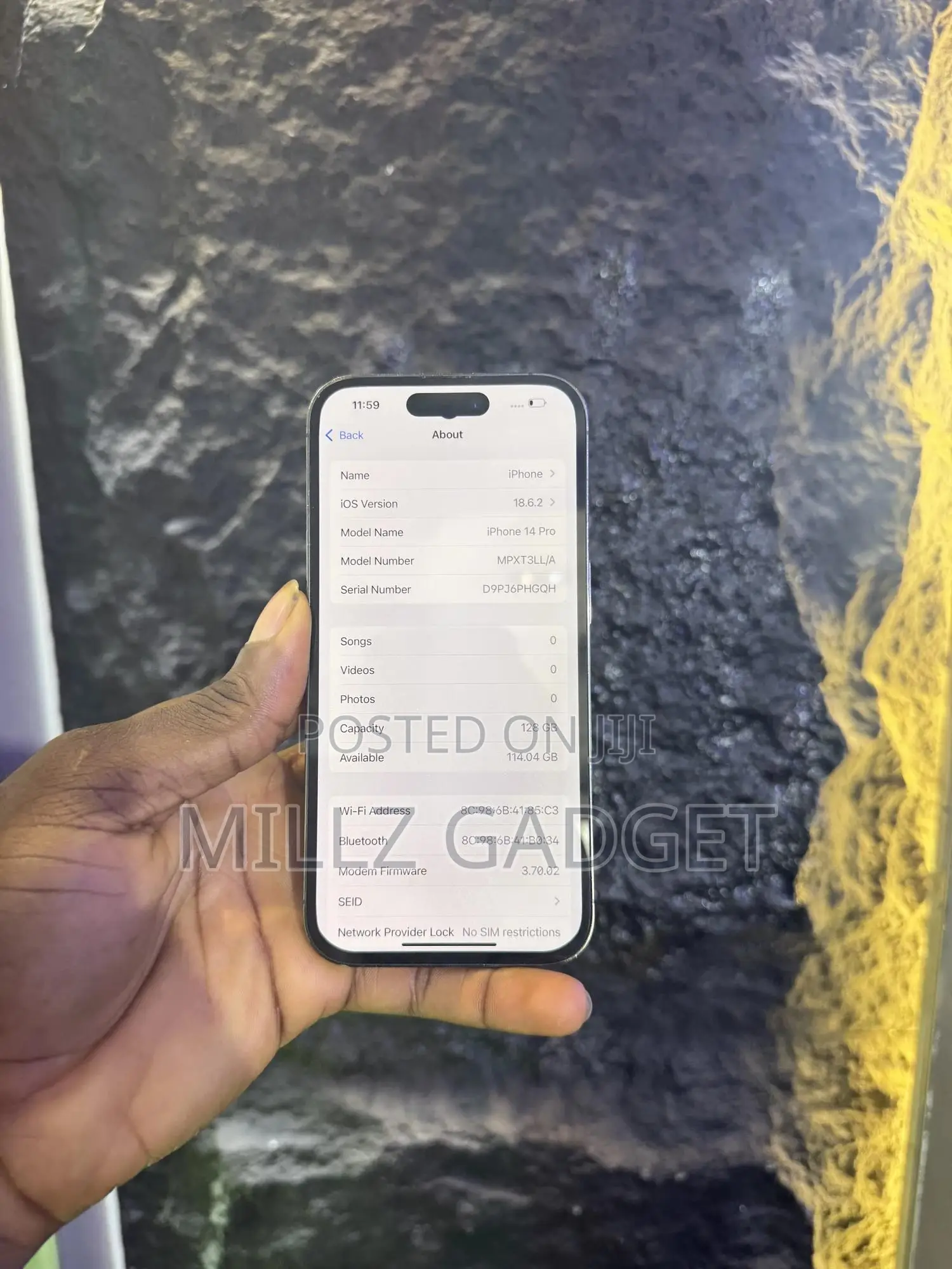 Apple iPhone 14 Pro 128 GB Black