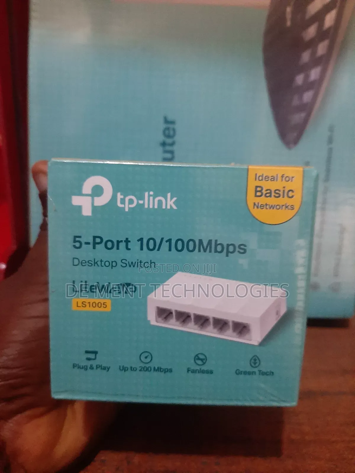 Tp-Link Ls1005 5ports 10/100mbps Desktop Switch