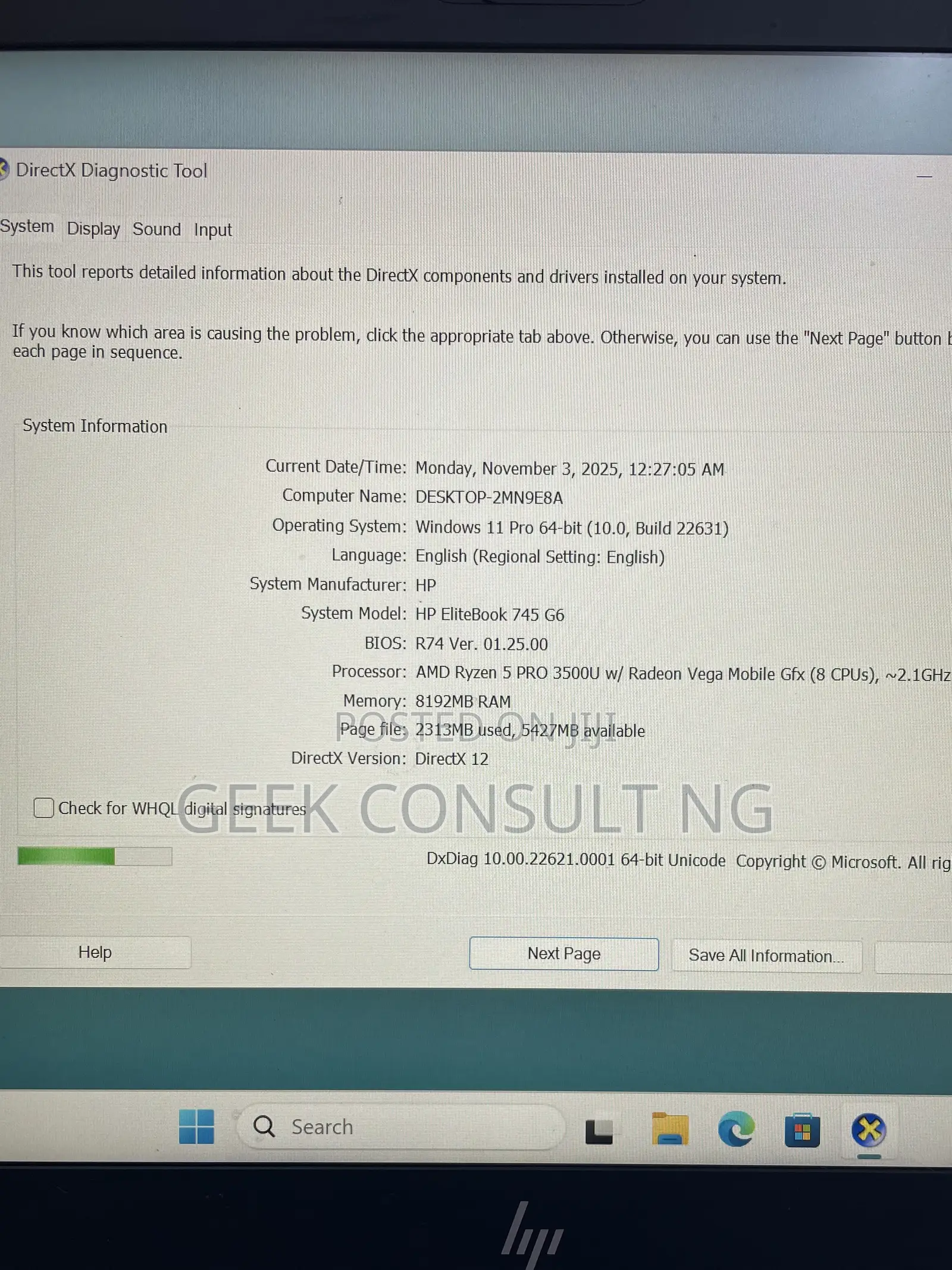 Laptop HP EliteBook 745 G6 8GB AMD Ryzen 5 SSD 256GB