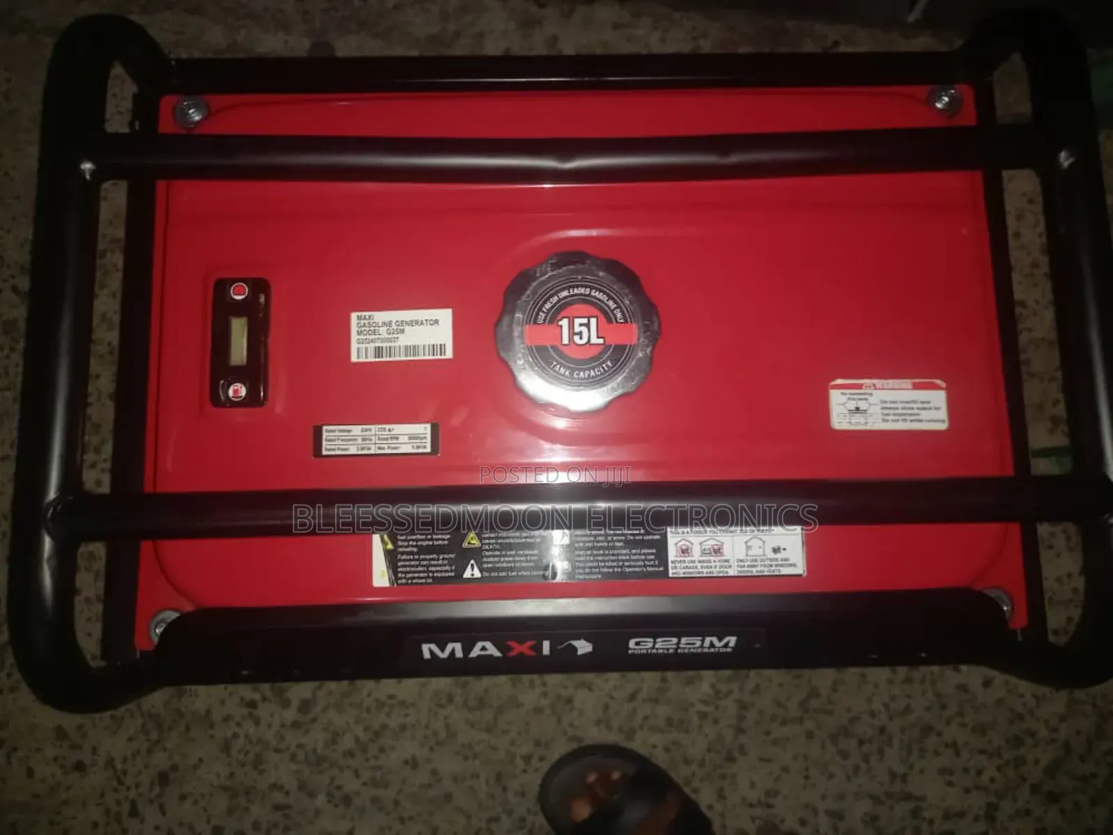Maxi 5.5.5kva Semi Silent Cooper Coil Generator 3 Years Company Warran
