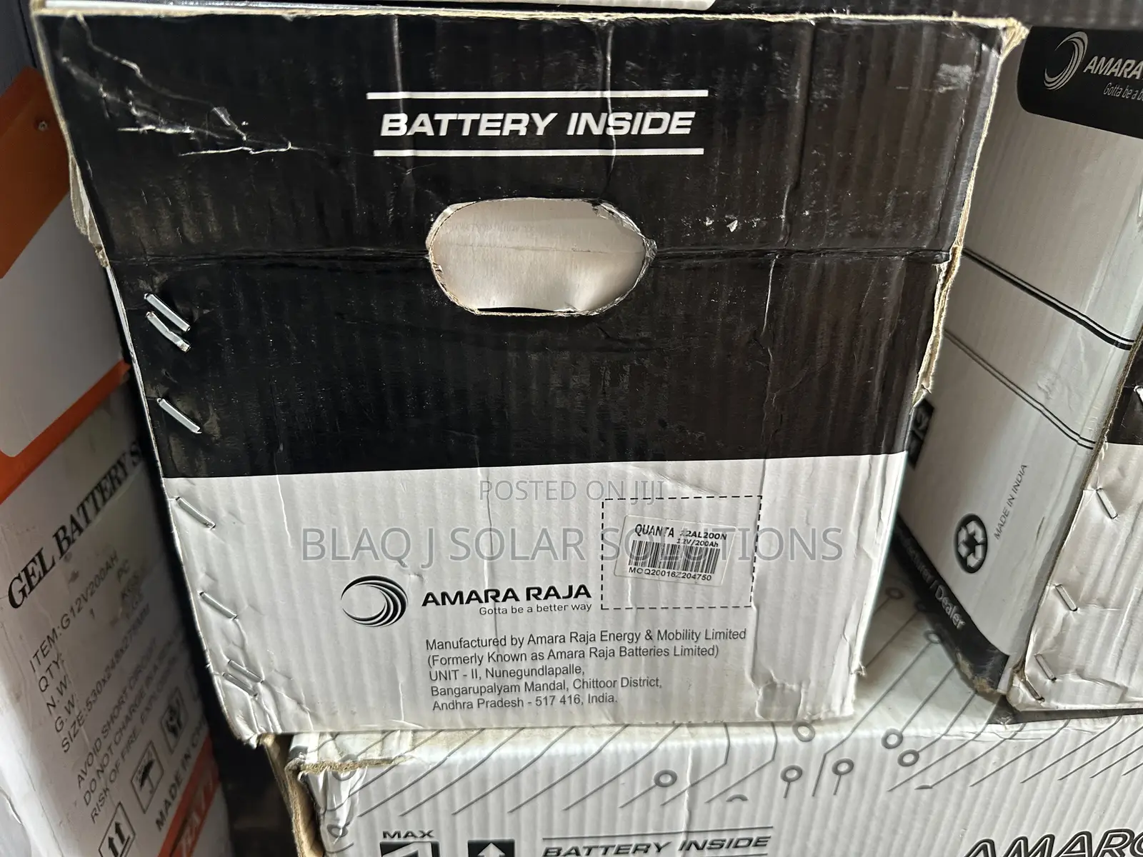 Amaron Dry Cell Battery 200ah 12v