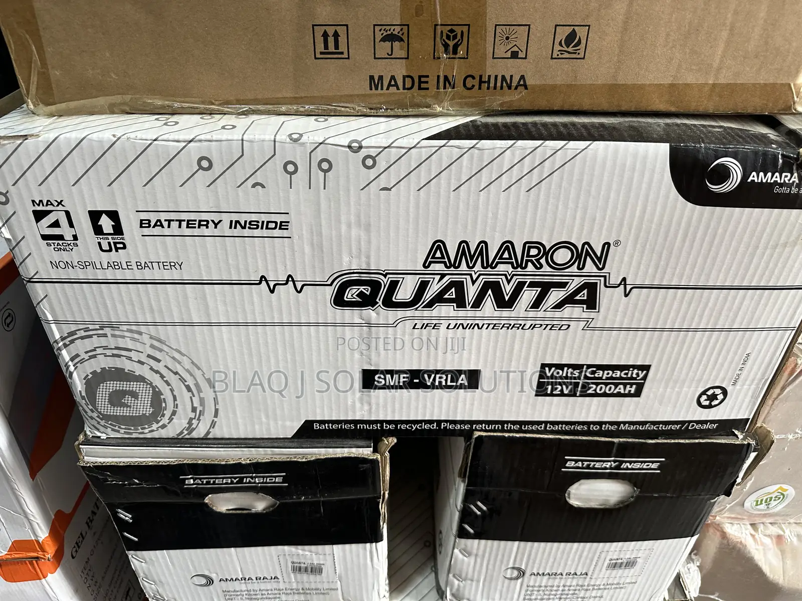 Amaron Dry Cell Battery 200ah 12v