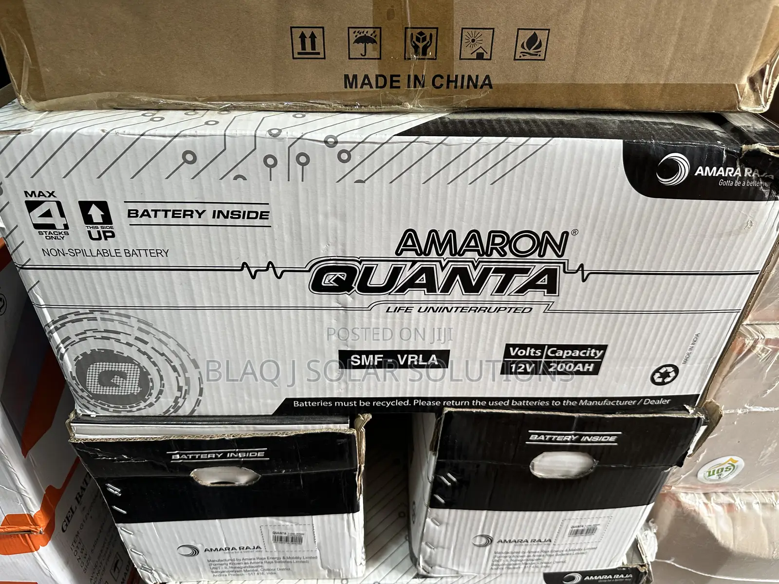 Amaron Dry Cell Battery 200ah 12v