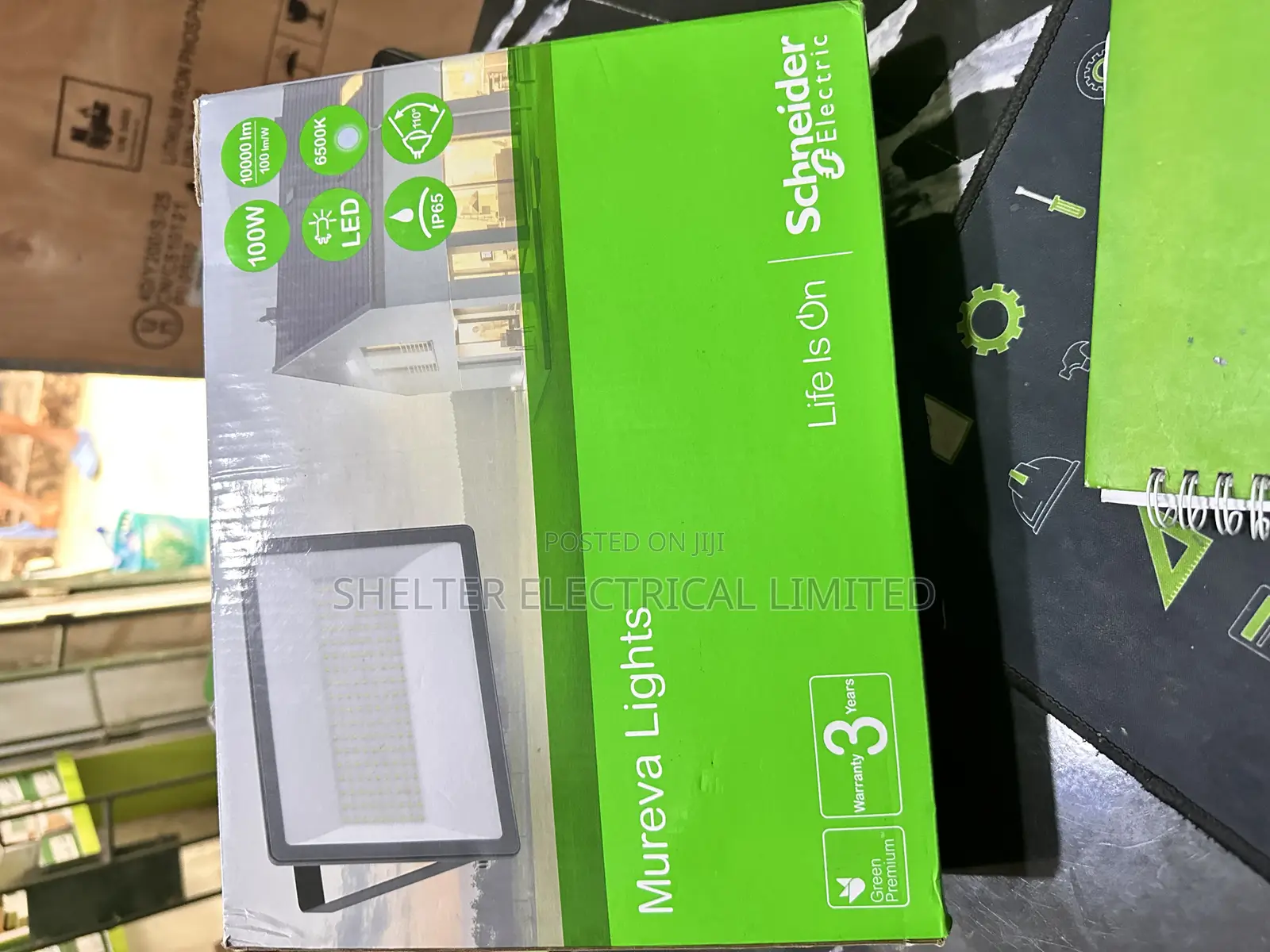 100 Watts Schneider Flood Light