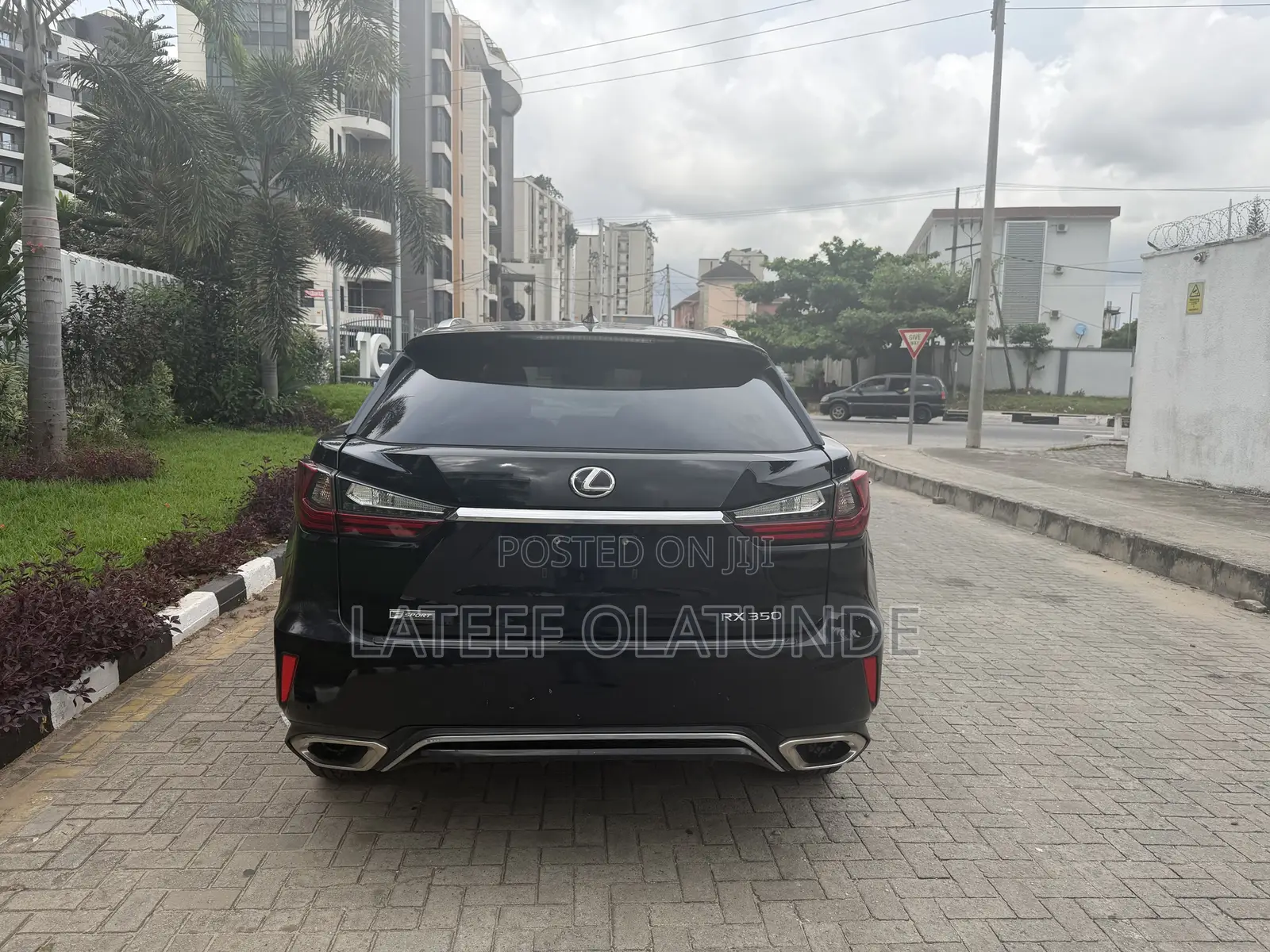 Lexus RX 350 F Sport AWD 2016 Black