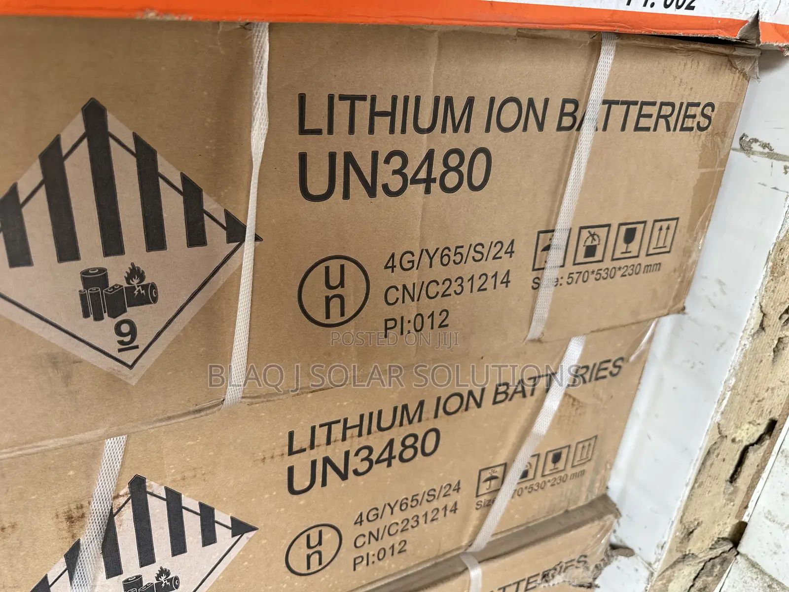Brand New Itel Lithium Ion Battery 5kwh